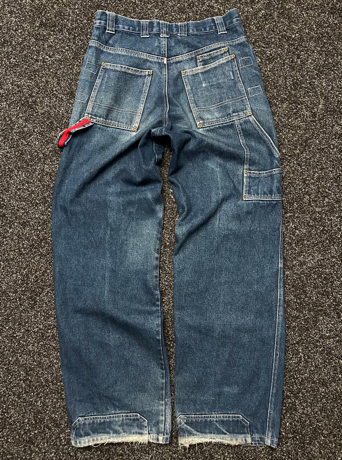 Carpenter Denim Baggy Pants