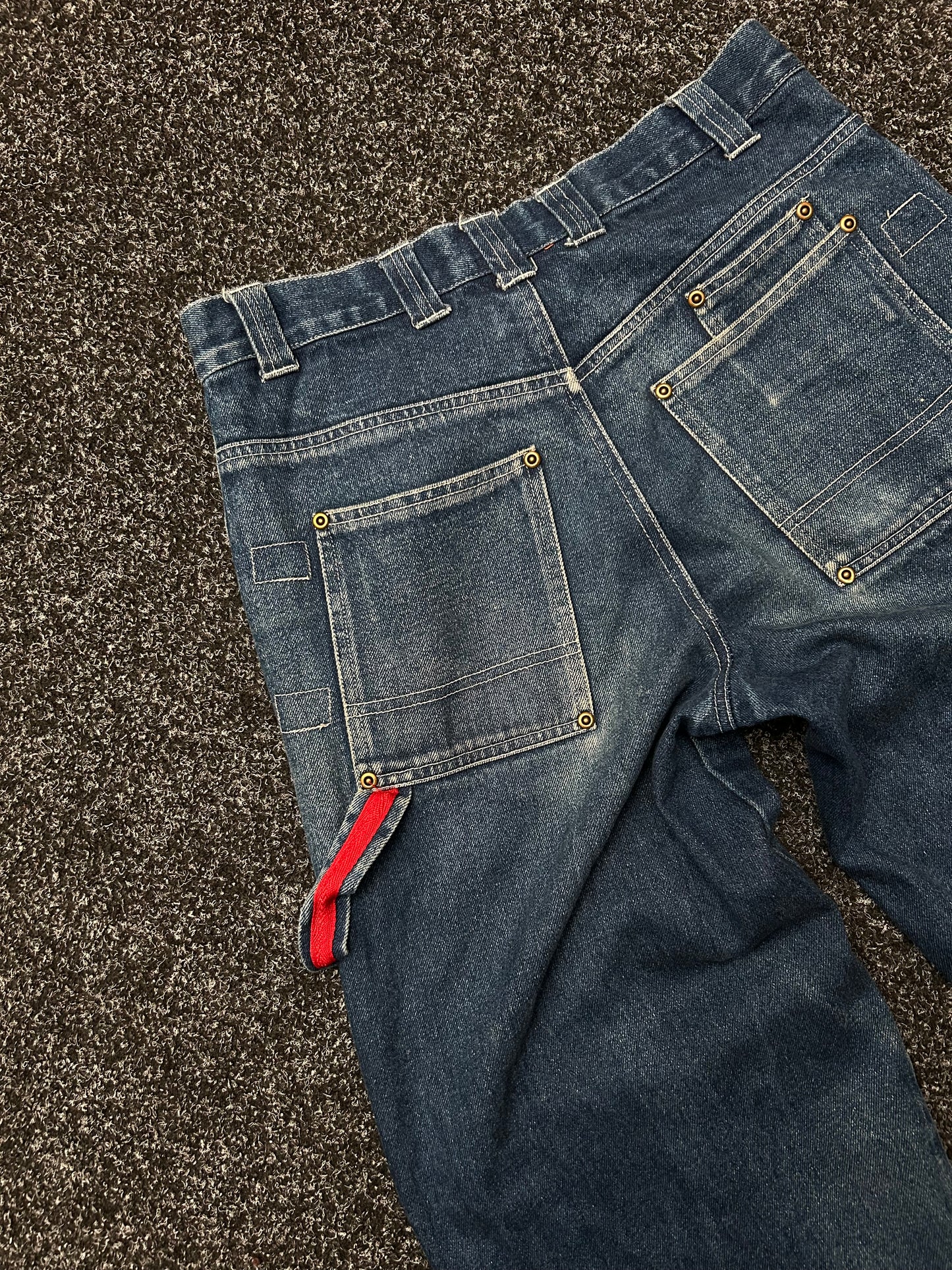 Carpenter Denim Baggy Pants