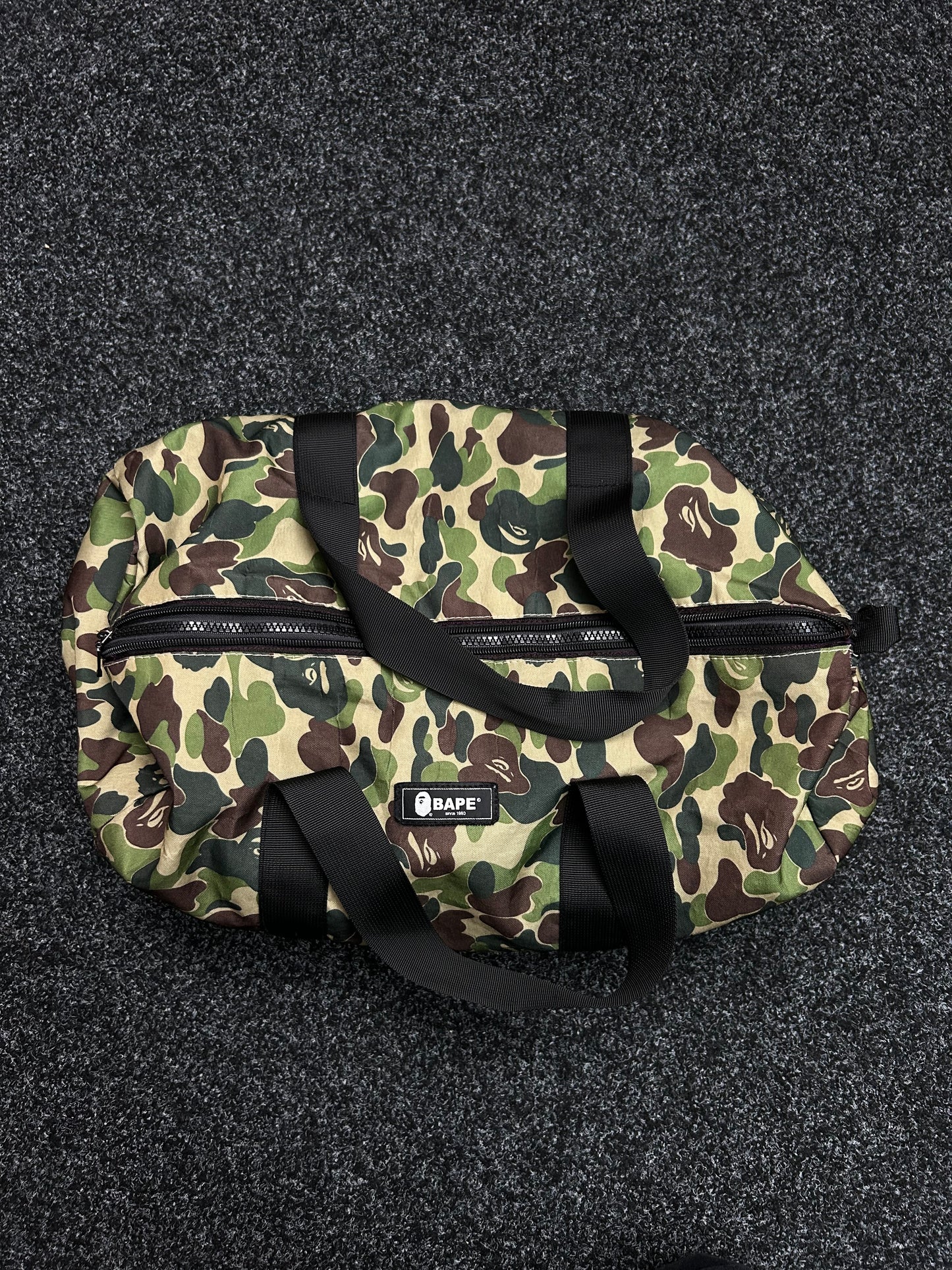 Bape Bag Camo Off Duffle