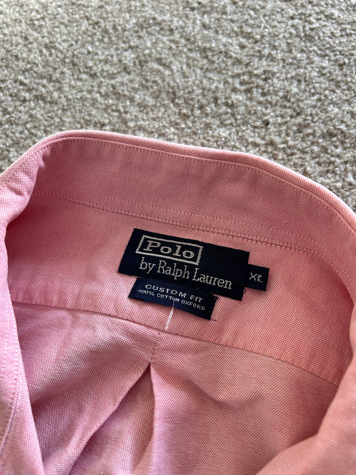 Classic Fit Oxford Shirt
Polo Ralph Lauren Pink XL