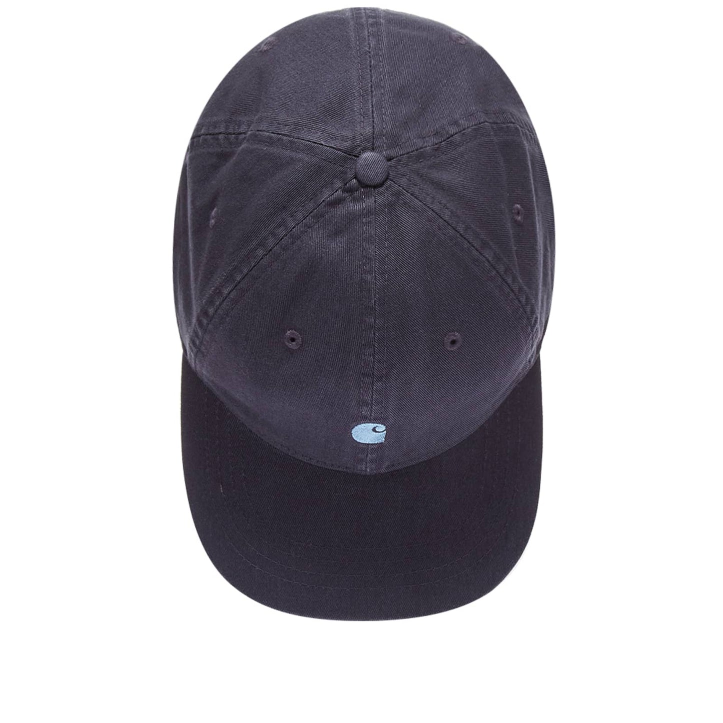 CARHARTT WIP MADISON LOGO CAP,Dark Navy & Icy Water