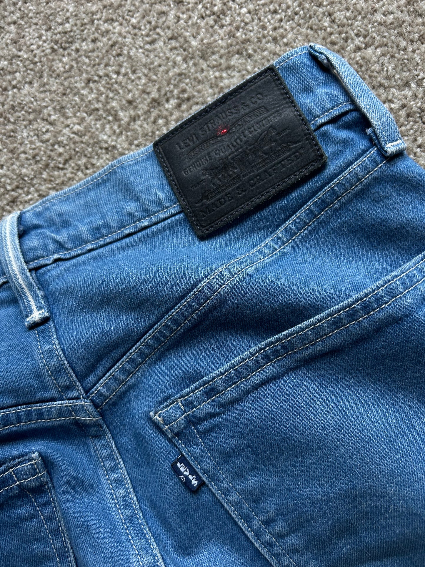 Levi's High Loose Baggy Denim Japan Made Selvedge size 30