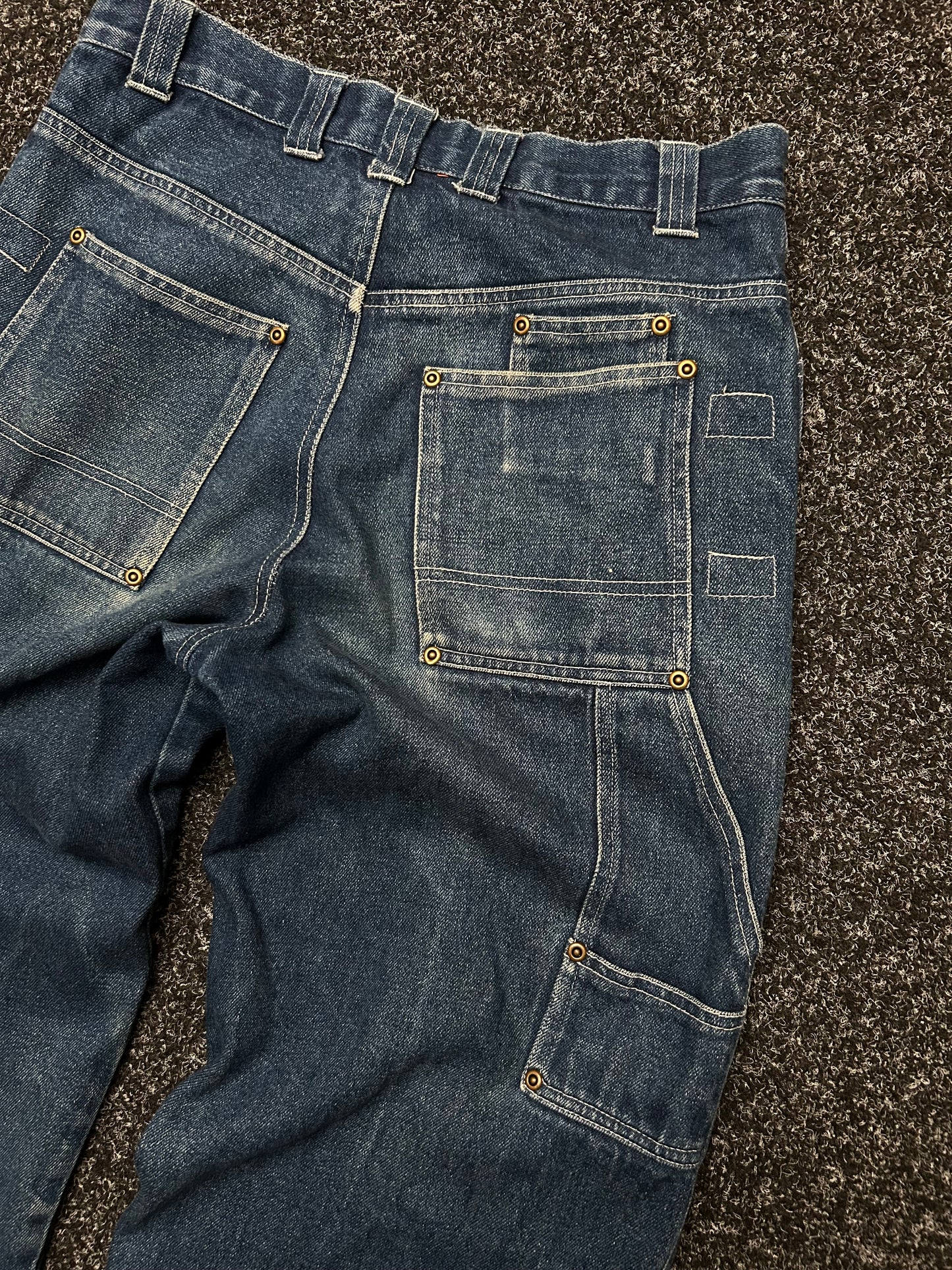 Carpenter Denim Baggy Pants