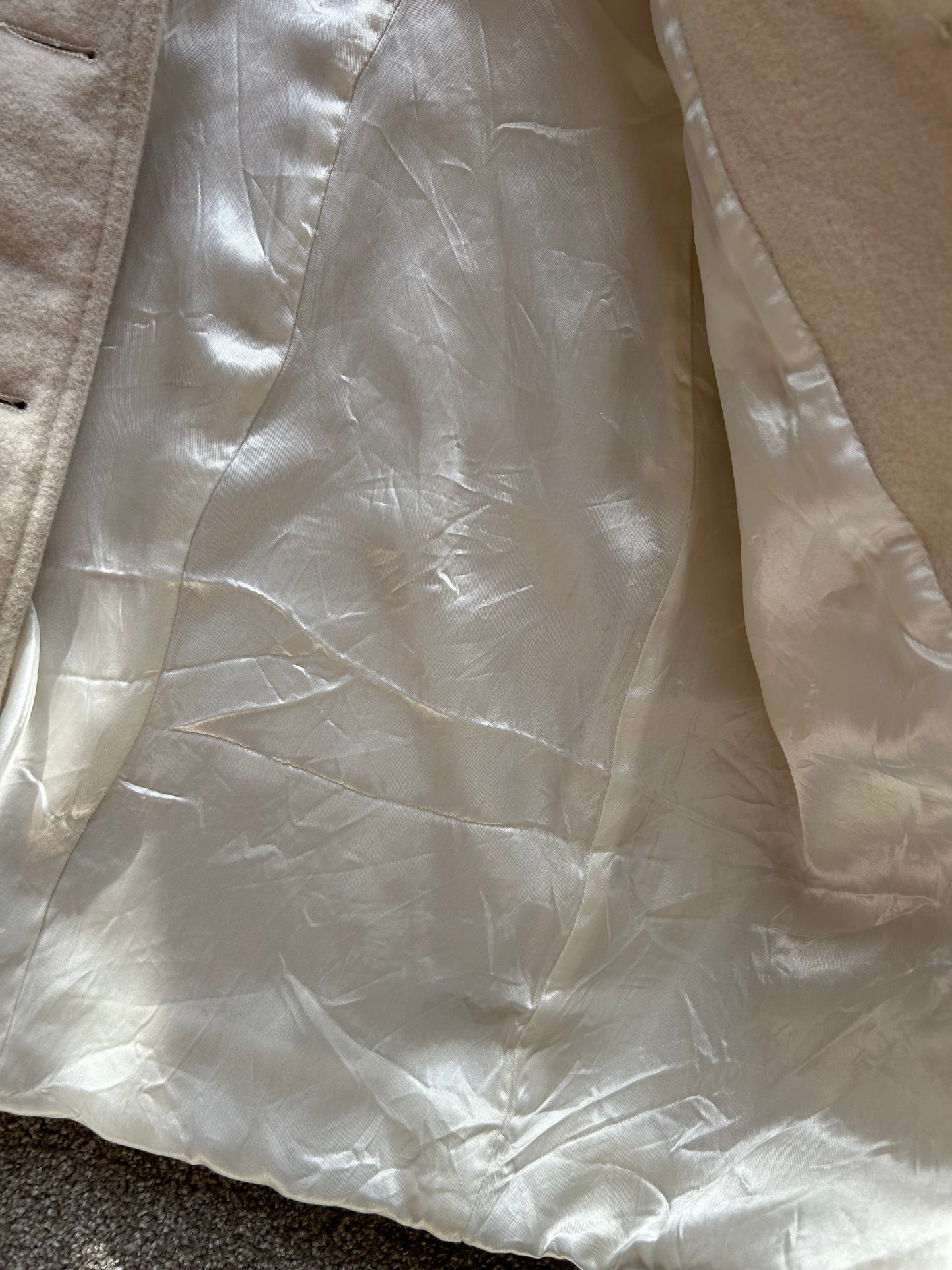 Miss Sixty Wool Trench Coat Medium Y2K