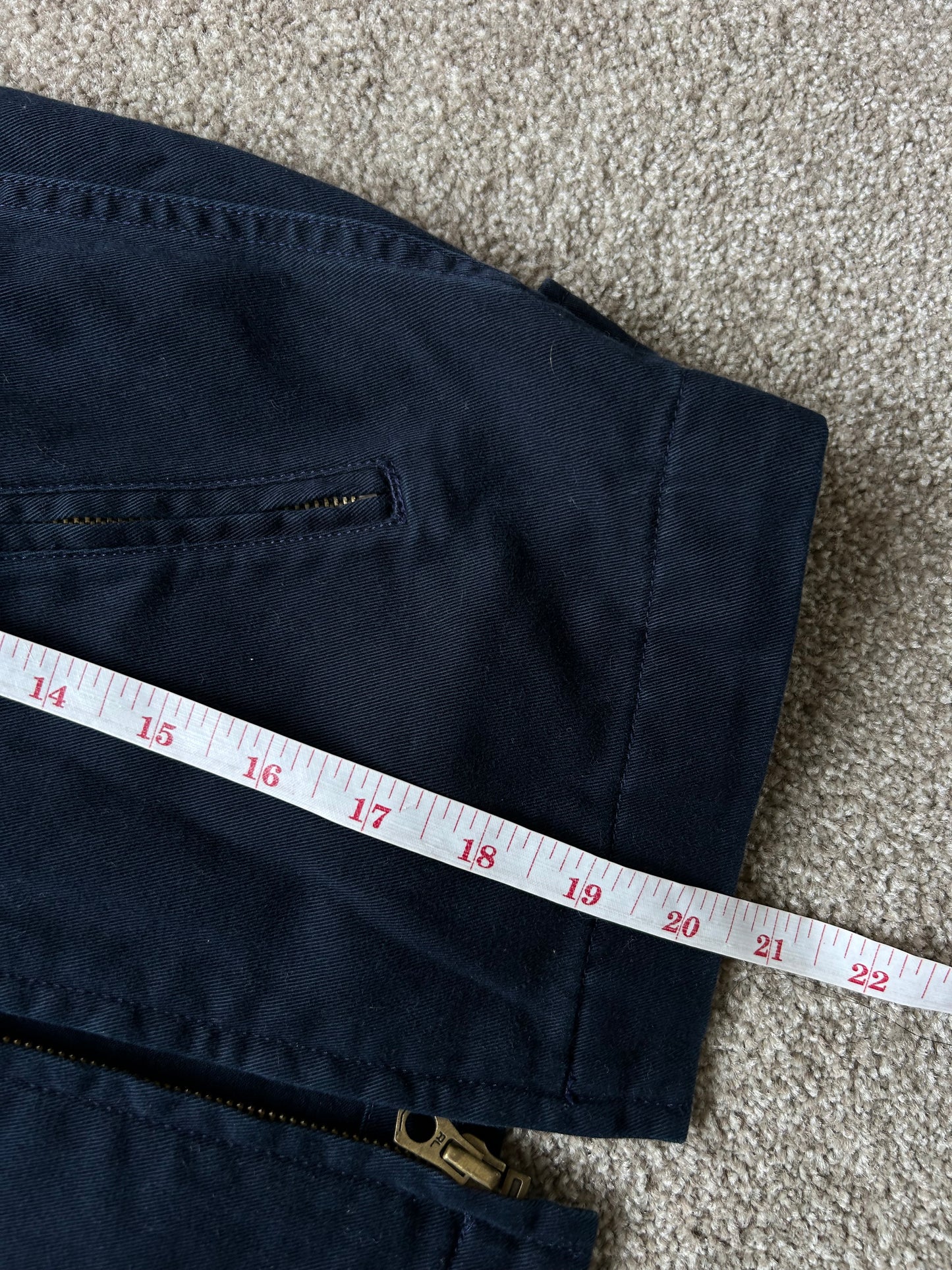 Ralph Lauren RL Harrington Jacket Extra Small Navy Blue