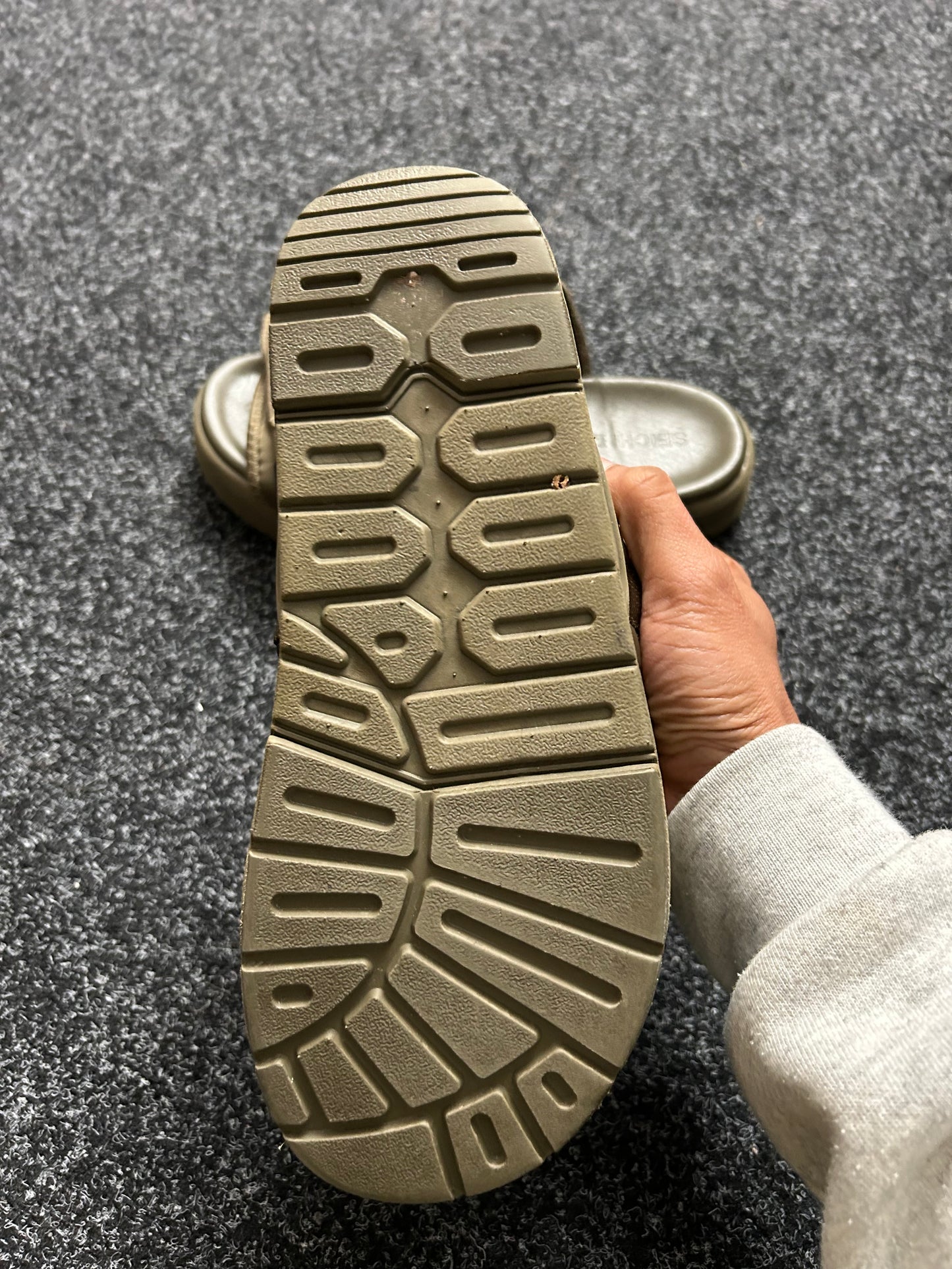 SEICHI YOROI Japan Utility Sandals size 8 Mens fits 7 Mens Olive
