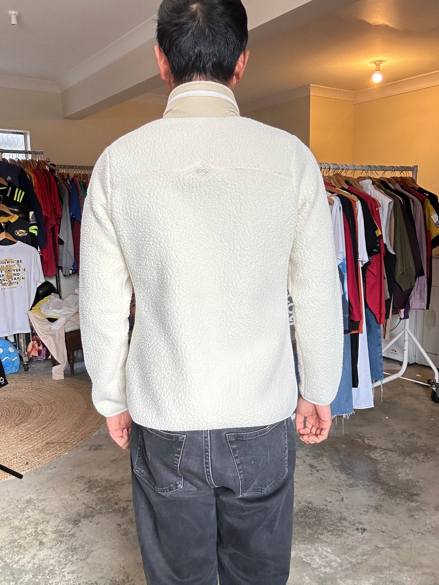 Kathmandu Cream Fleece Jacket Small