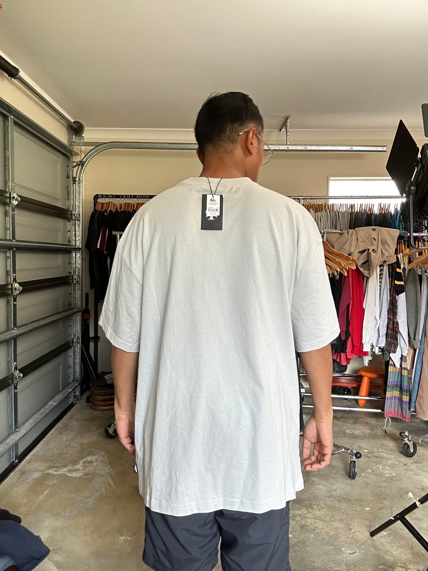 Quiksilver Tee Grey XL New