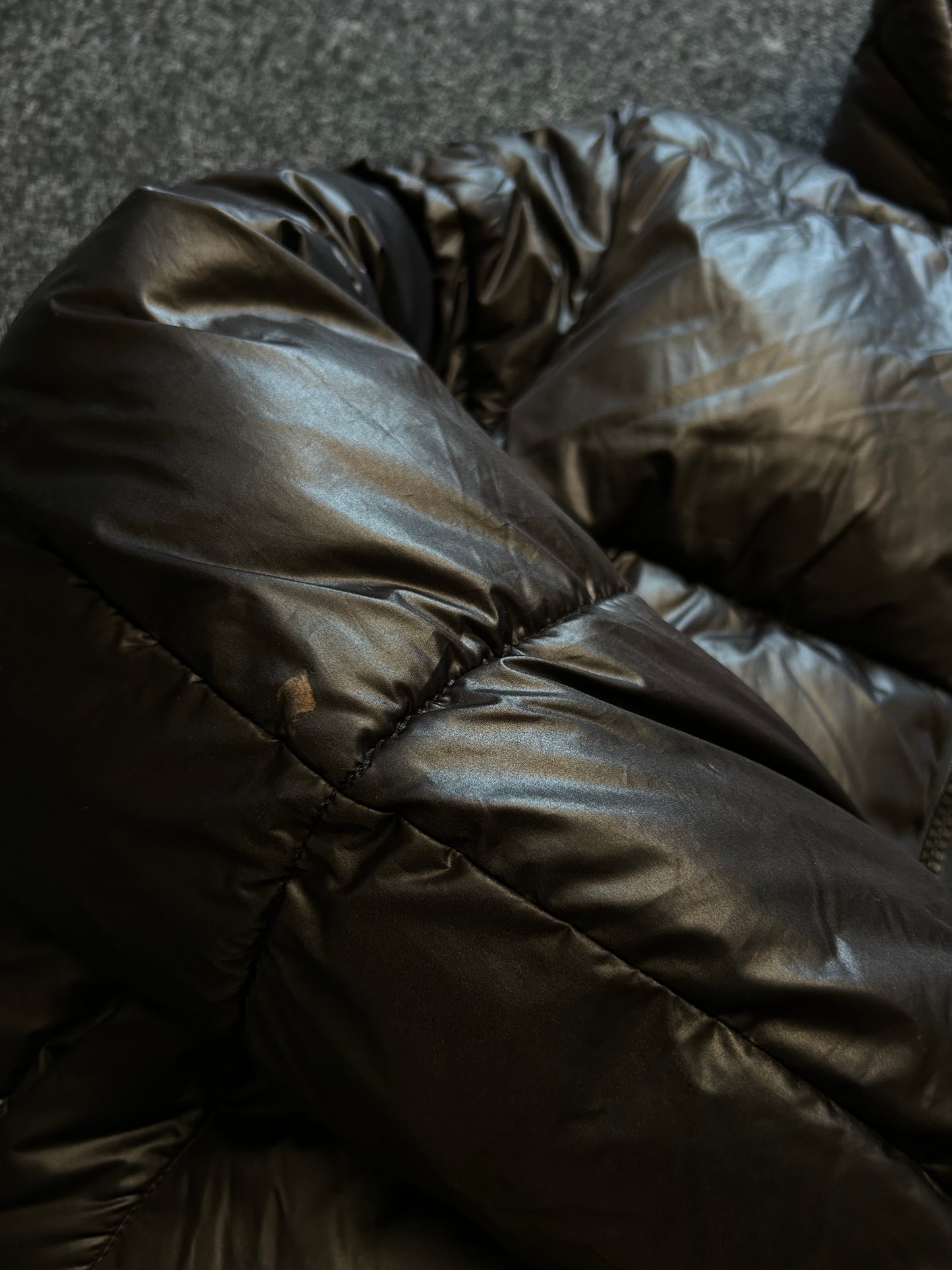 H&M Black Medium HOODED PUFFER JACKET