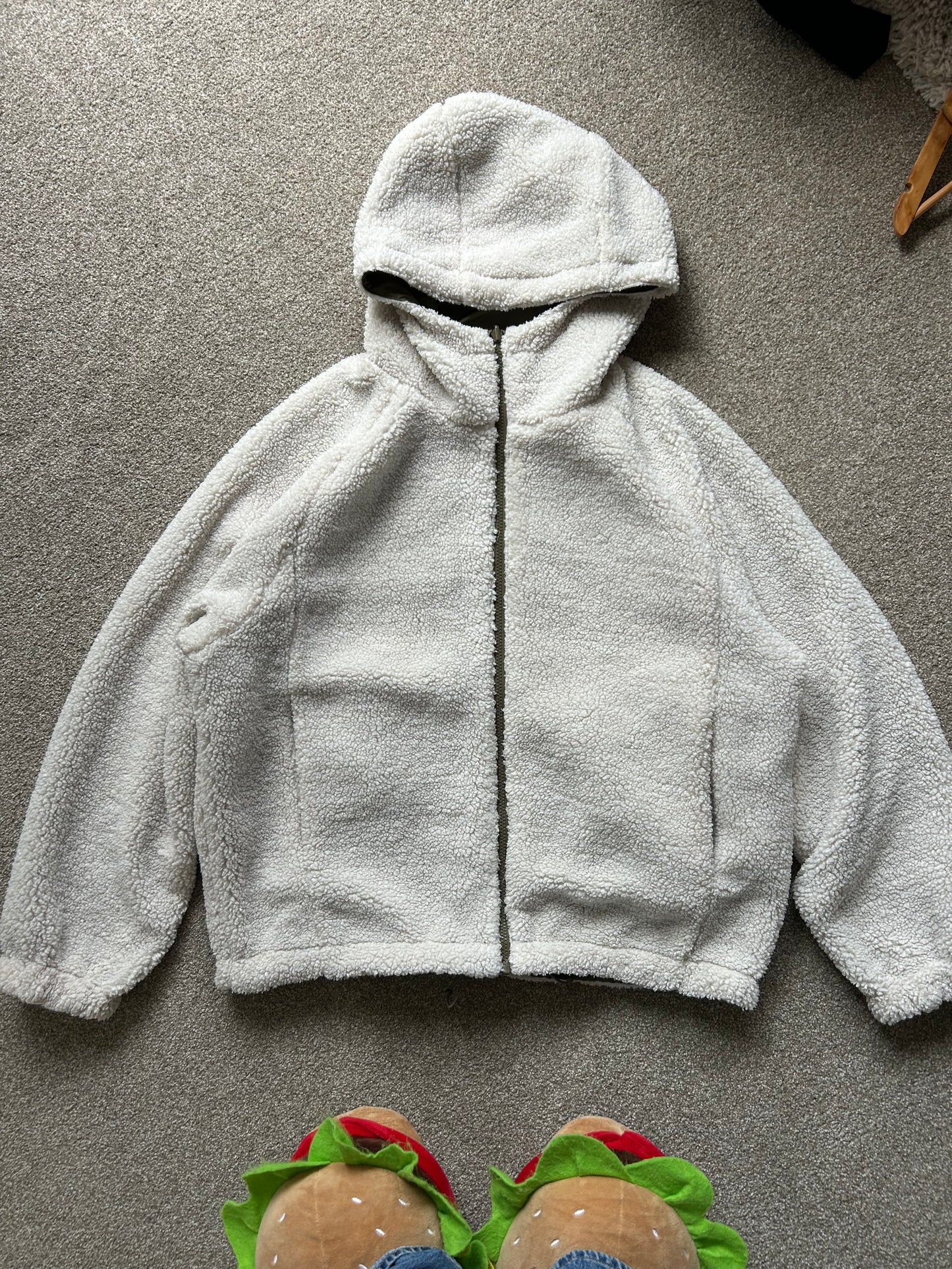 Boundary Reversible Jacket Billabong Fleece XL Olive