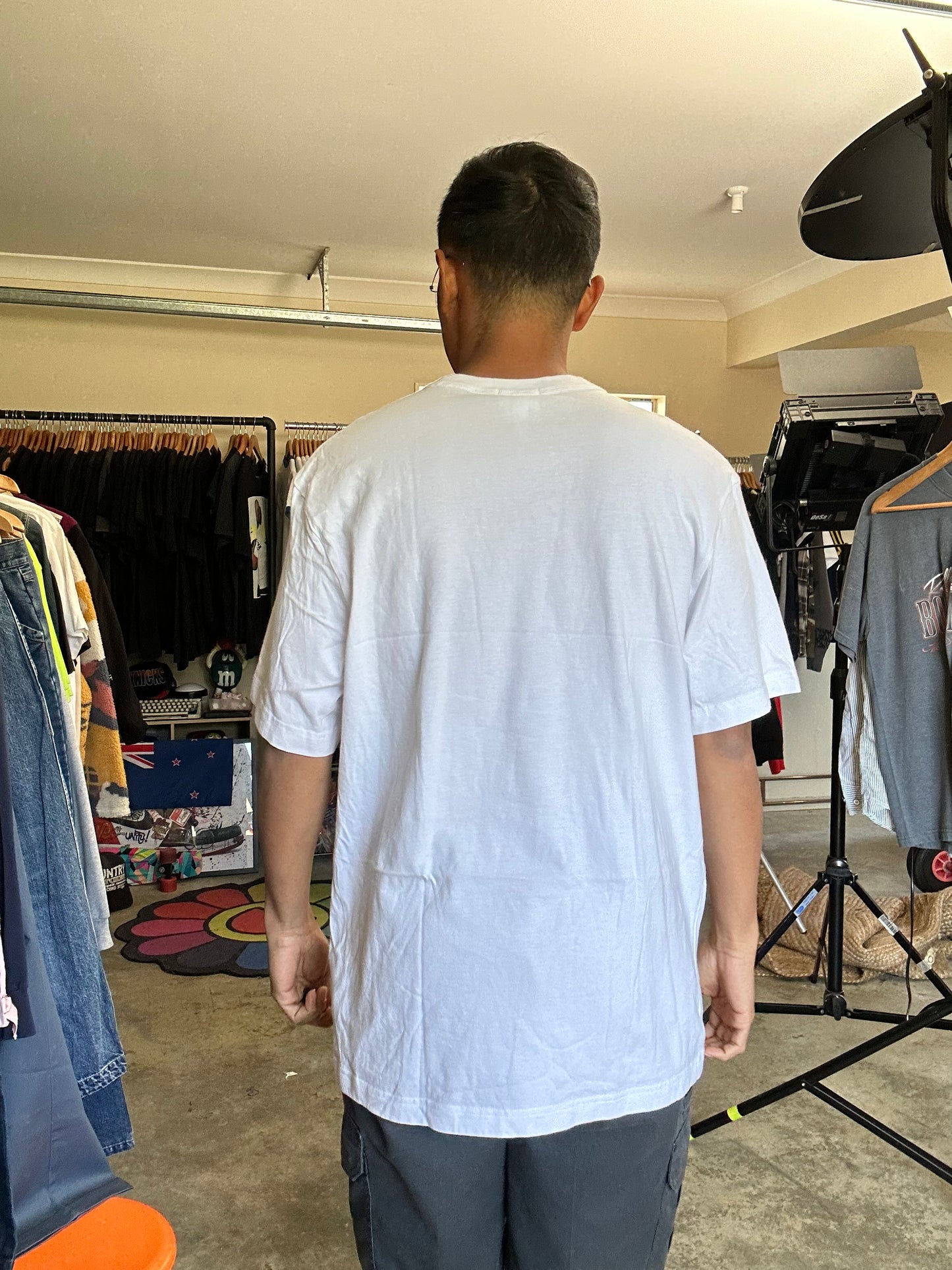 Lacoste 90th Anniversary Collector T-shirt, a limited edition piece designed to celebrate 90 years of the brand Large White