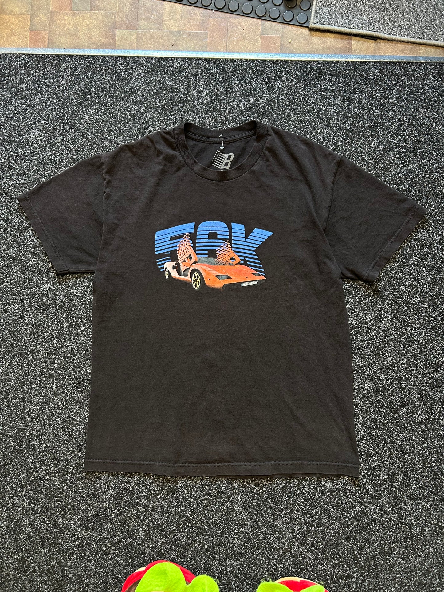 Bronze 56K Lamborghini T-Shirt Black Large