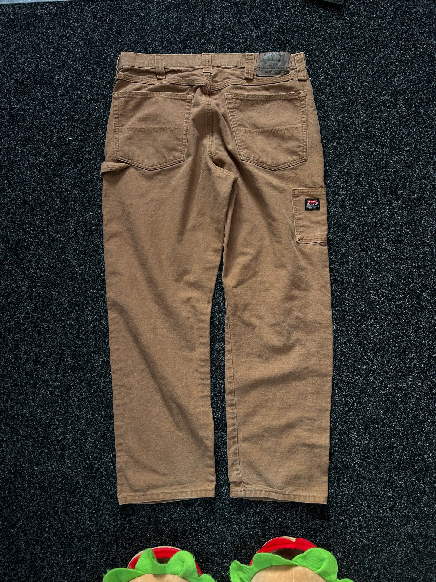 Vintage Wrangler Carpenter Pants size 34 Brown