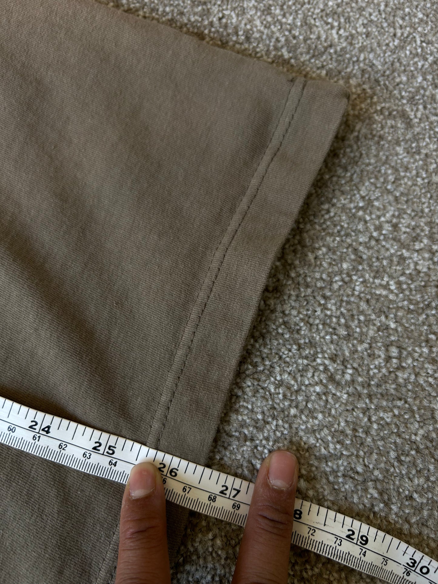 olive green Undefeated t-shirt, a collaboration Malbon x Undefeated collection Cropped XL