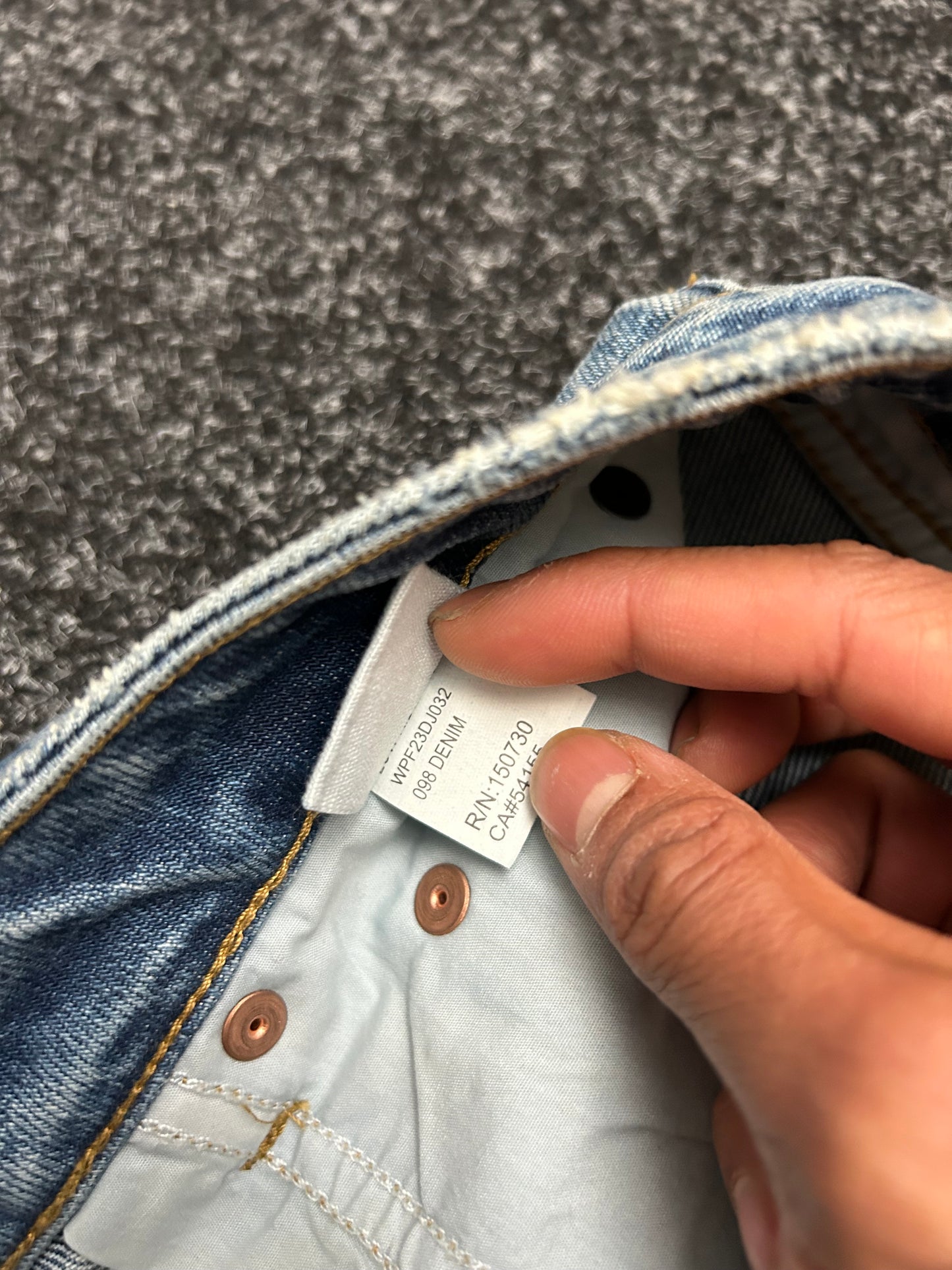 Ksubi Denim Studded Metal Denim Pants size 32 Deadstock