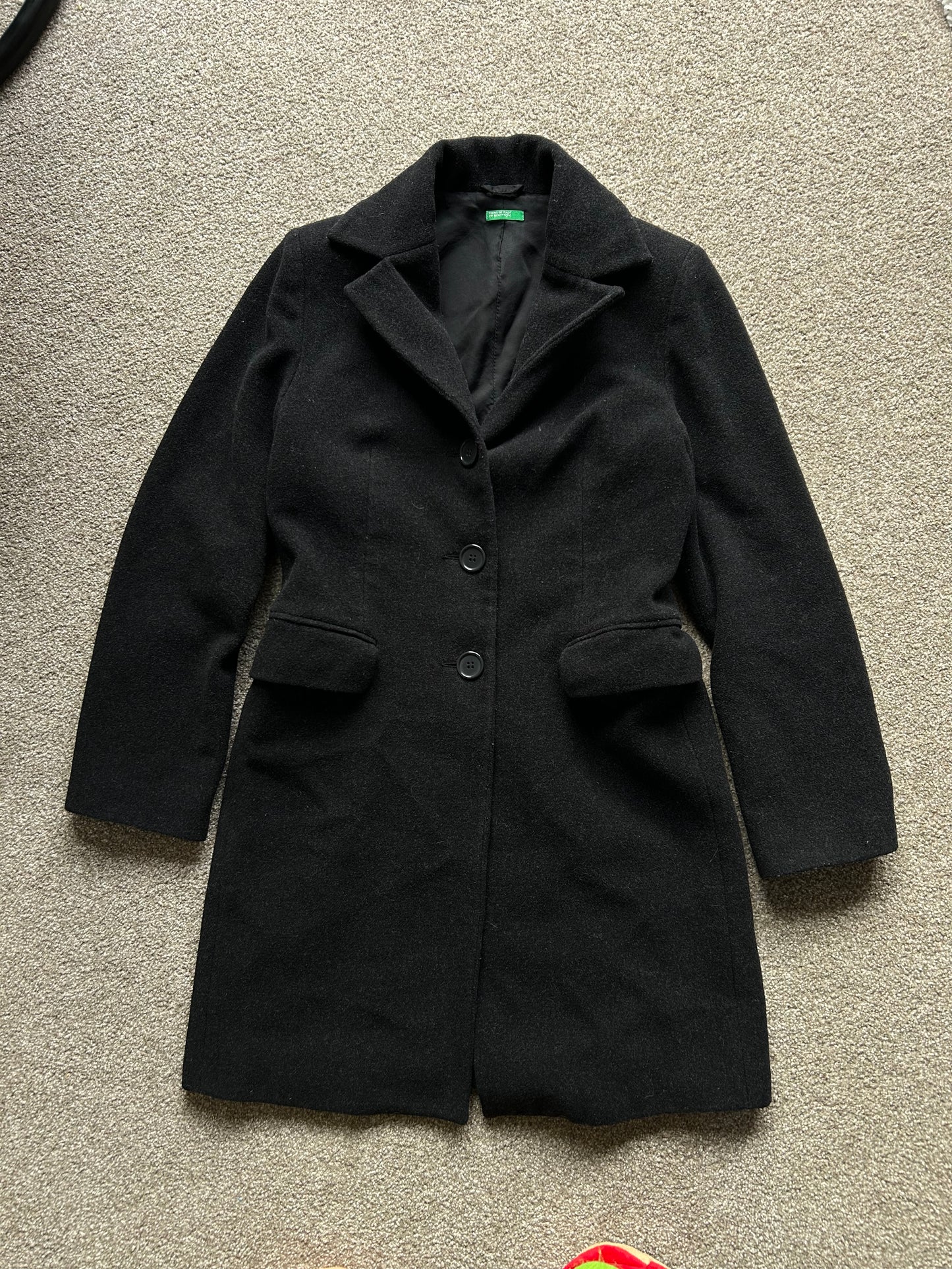 United Colors of Benetton
COAT - Wool Coats Made in Italy Extra Small Black