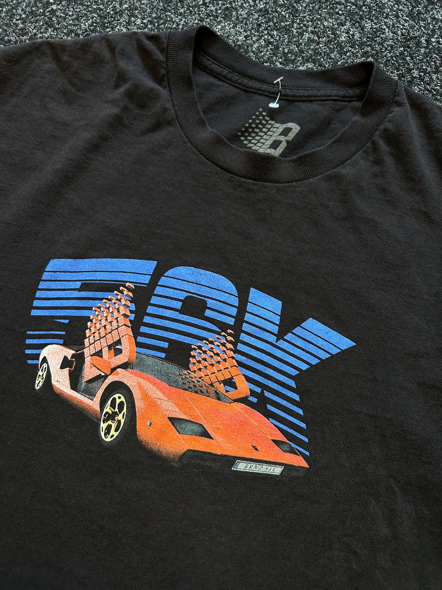 Bronze 56K Lamborghini T-Shirt Black Large