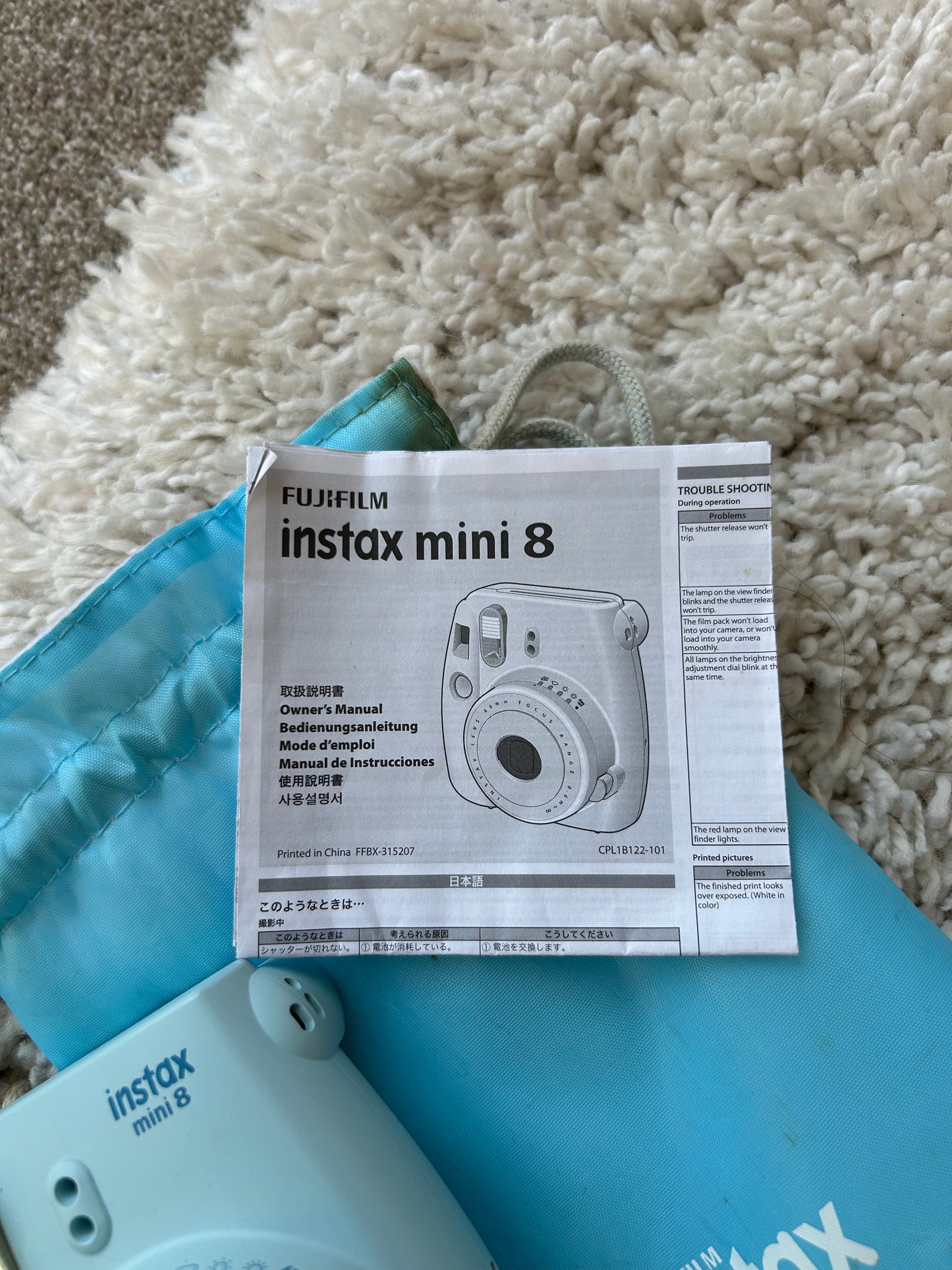 FUJIFILM INSTAX MINI 8 Blue
