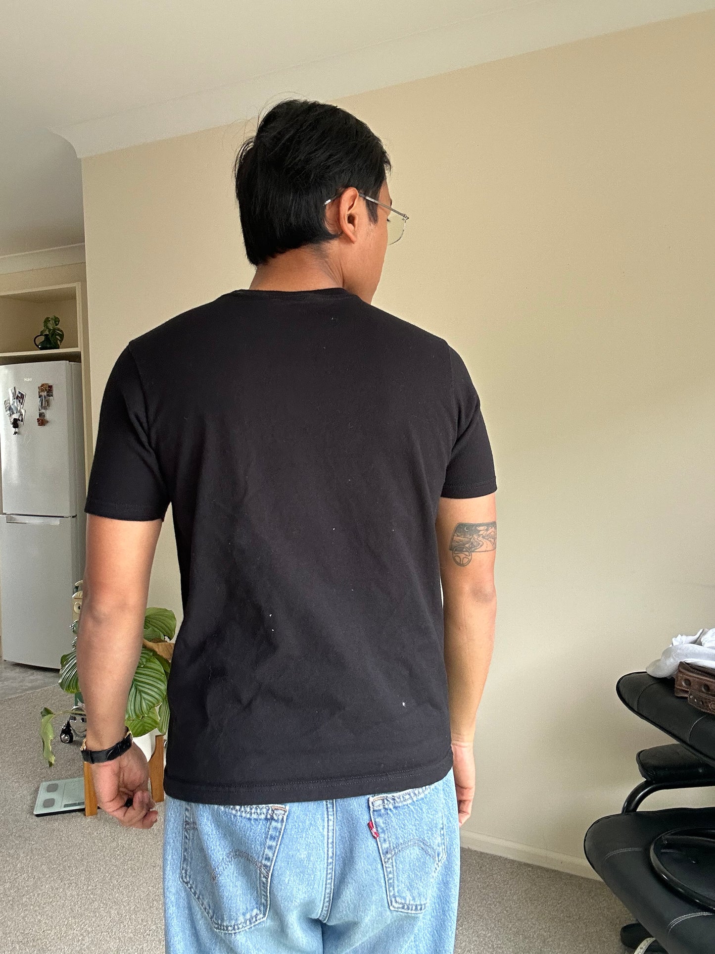 Stüssy Pitstop Heavyweight T-Shirt in black Small