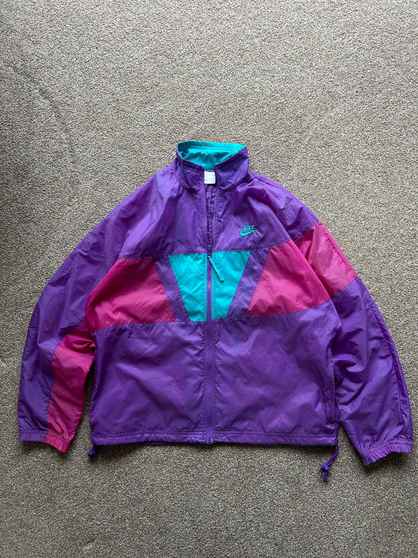 Vintage Nike Jacket Medium Purple