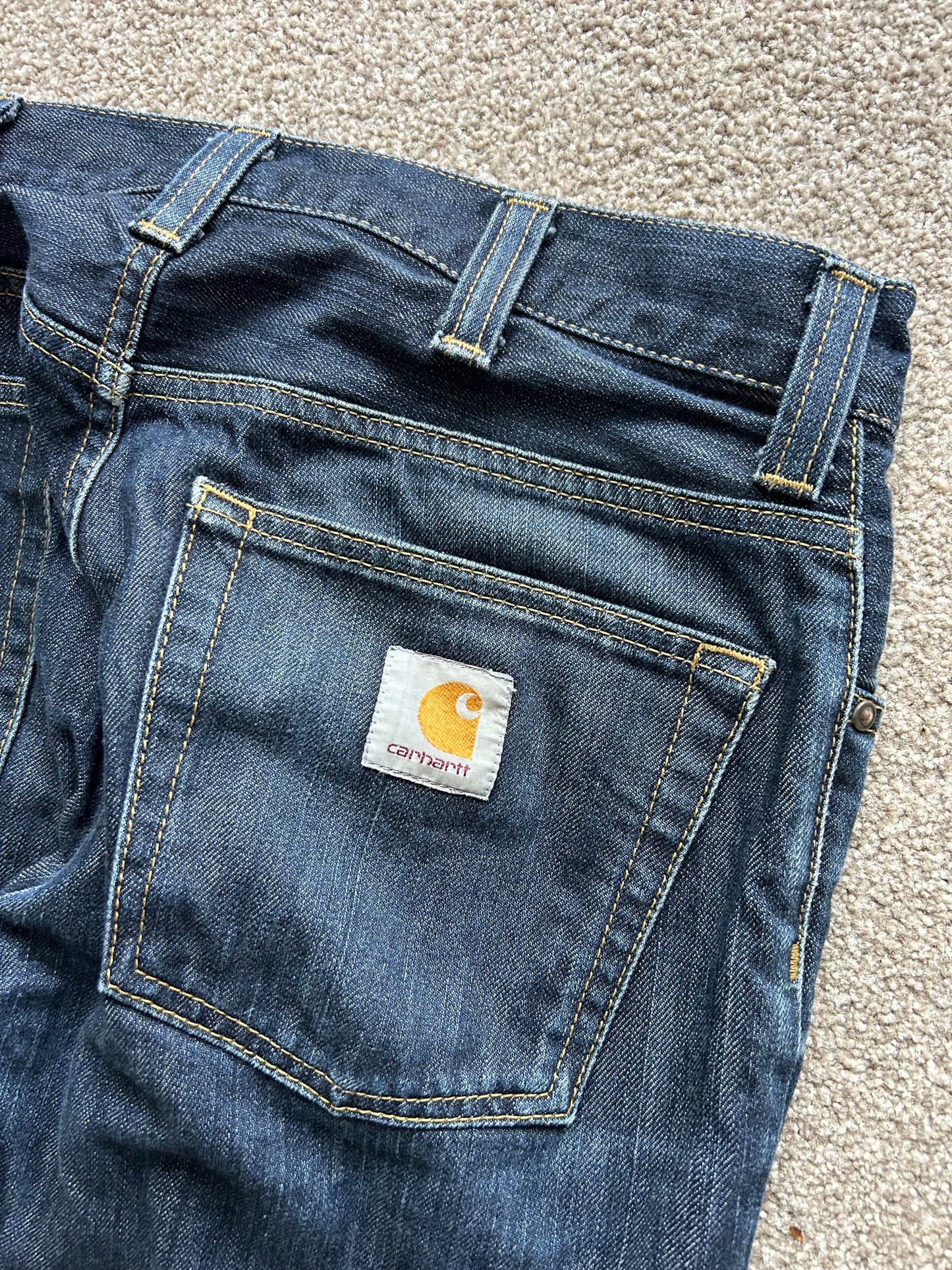Carhartt Denim Pants size 32 Rockin Pants