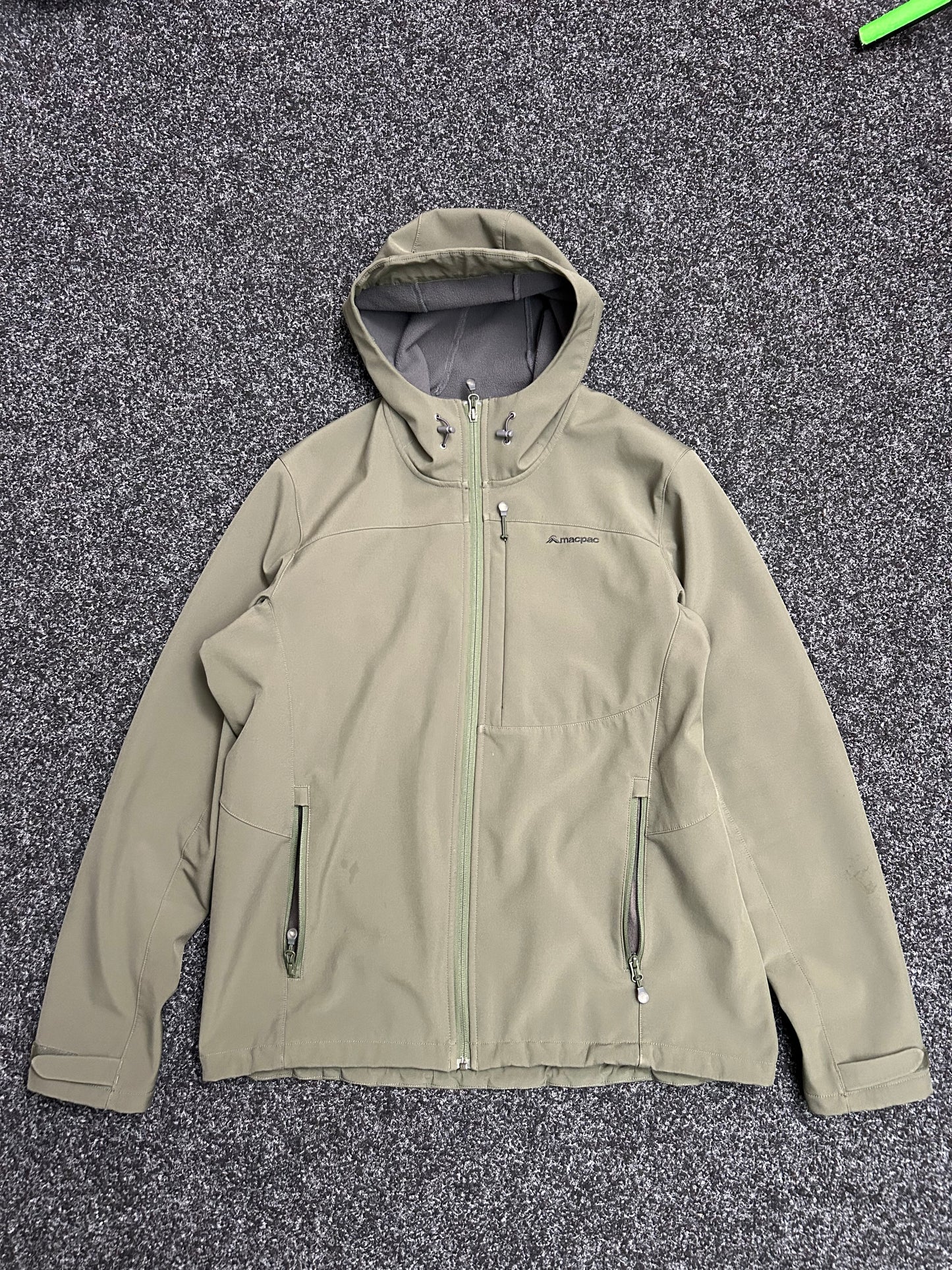 Macpac Olive Rain Jacket XL