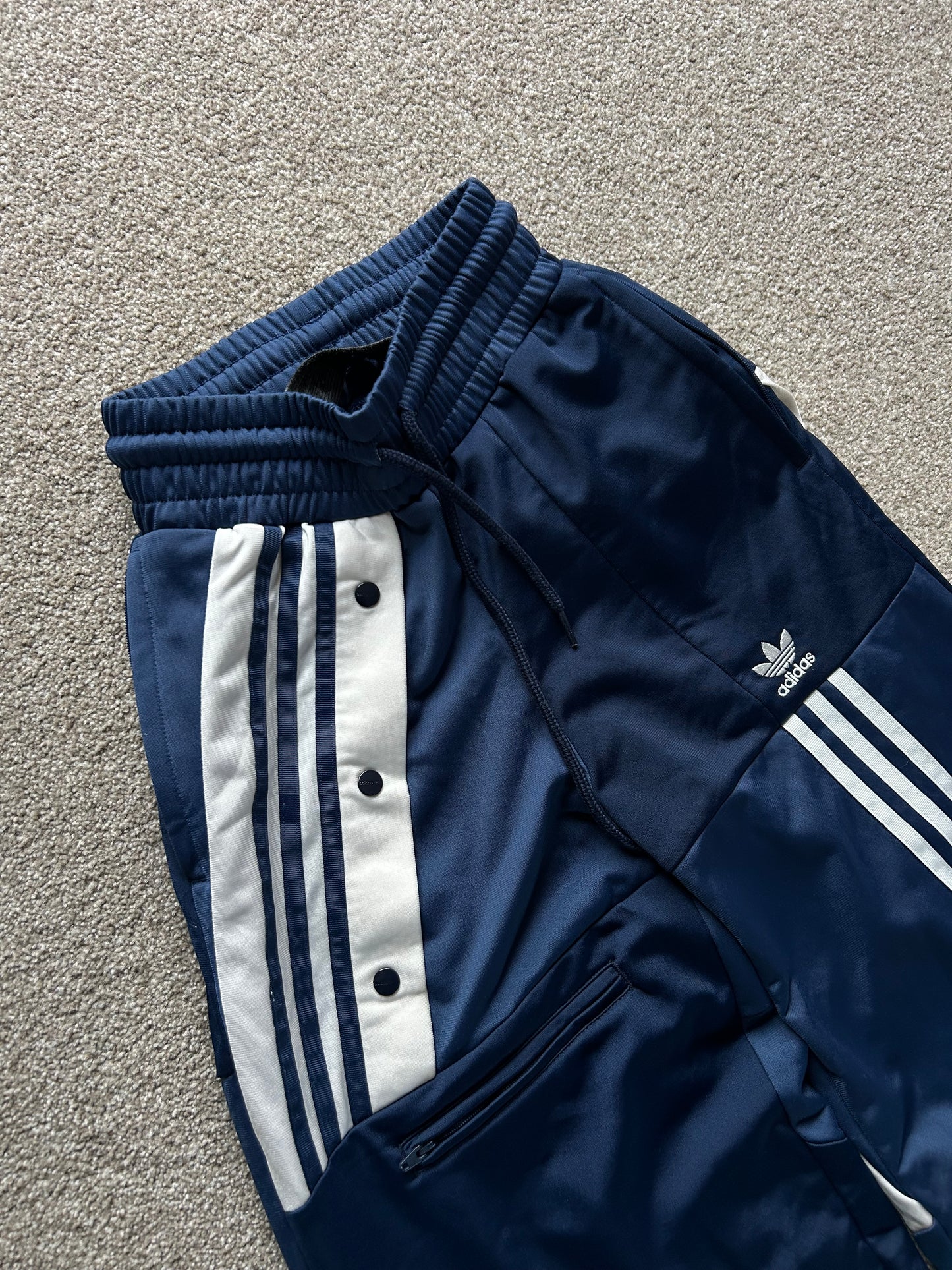 Adidas Originals X Danielle Cathari Deconstructed Track&Top In Navy Extra Small Blue