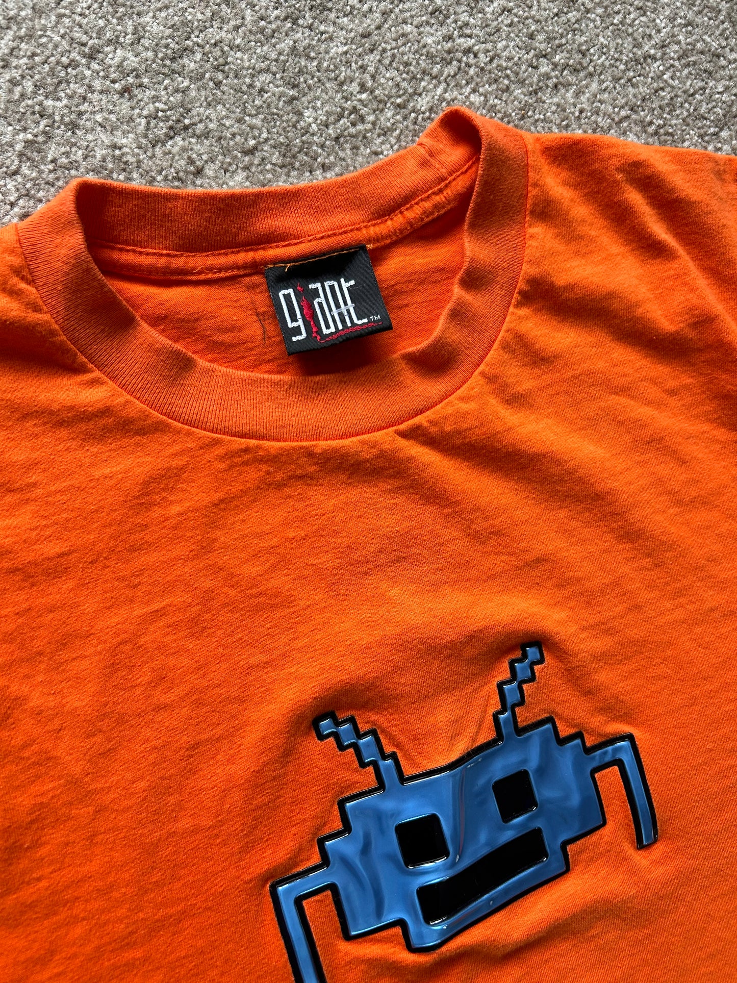Robot Crab Tee Orange Giant Tag XL