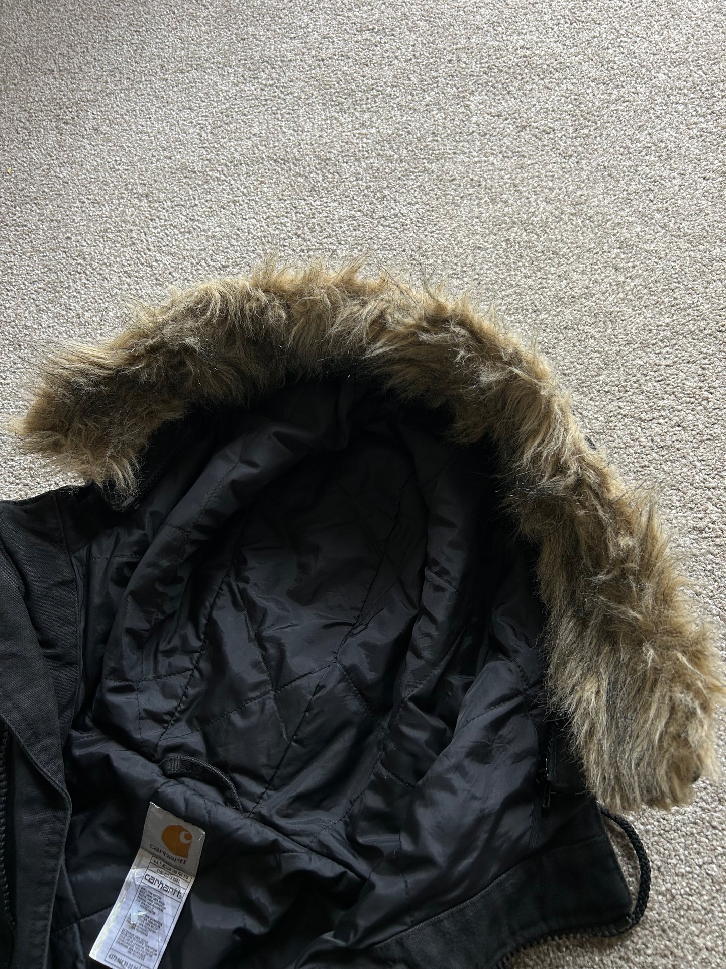 Carhartt Siberian Parka Black XL