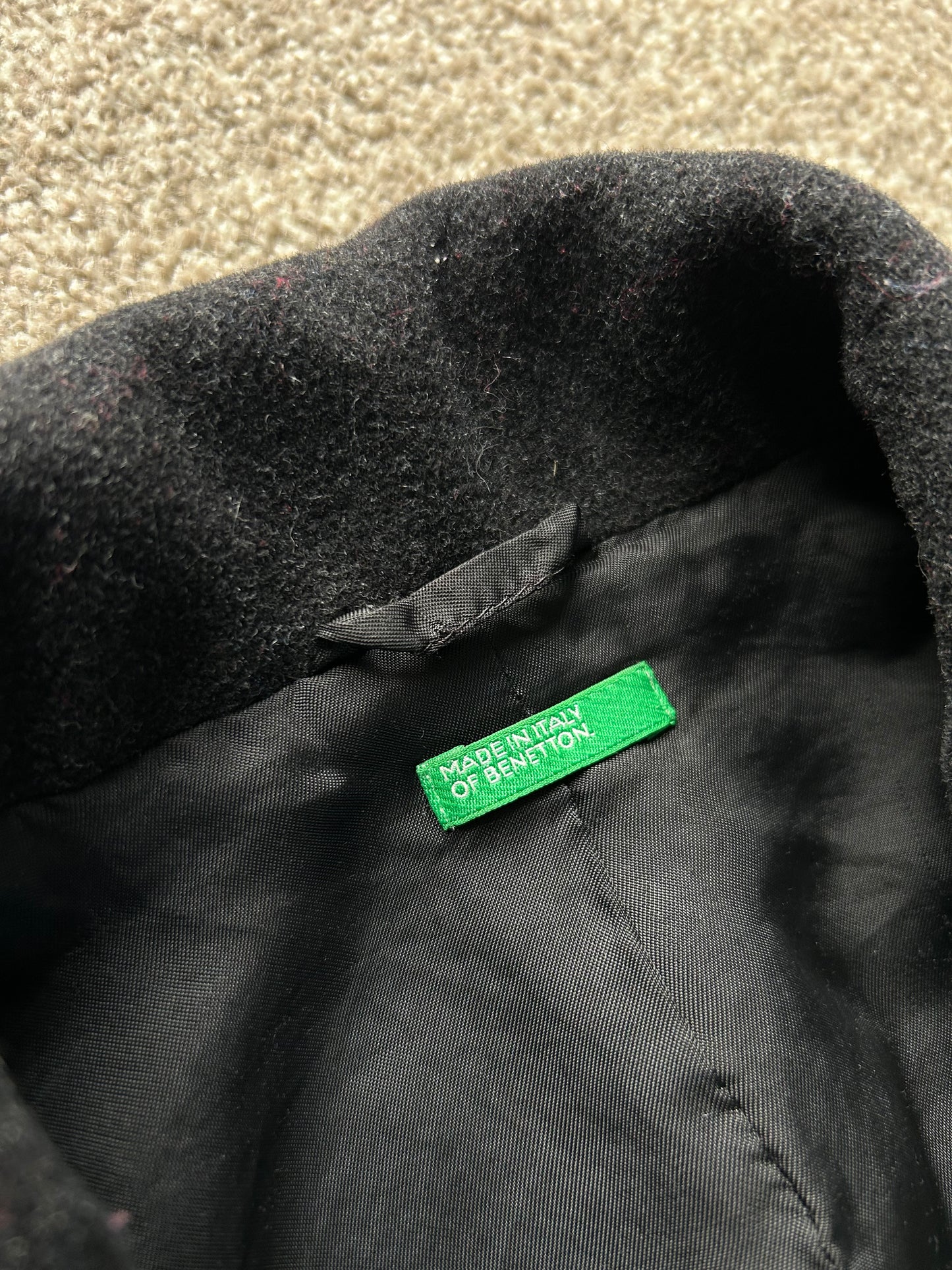 United Colors of Benetton
COAT - Wool Coats Made in Italy Extra Small Black
