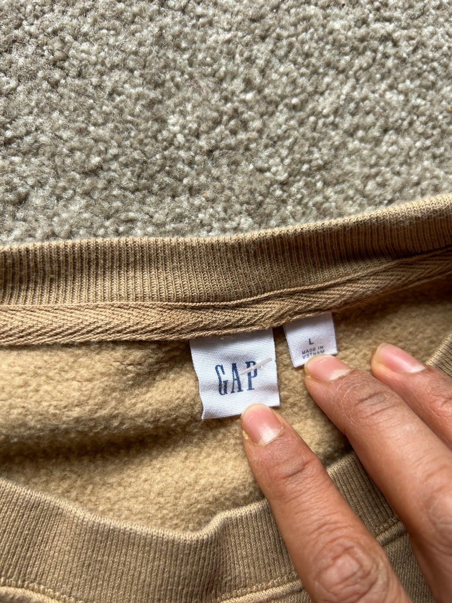 Gap Women's Sweater Mocha Large