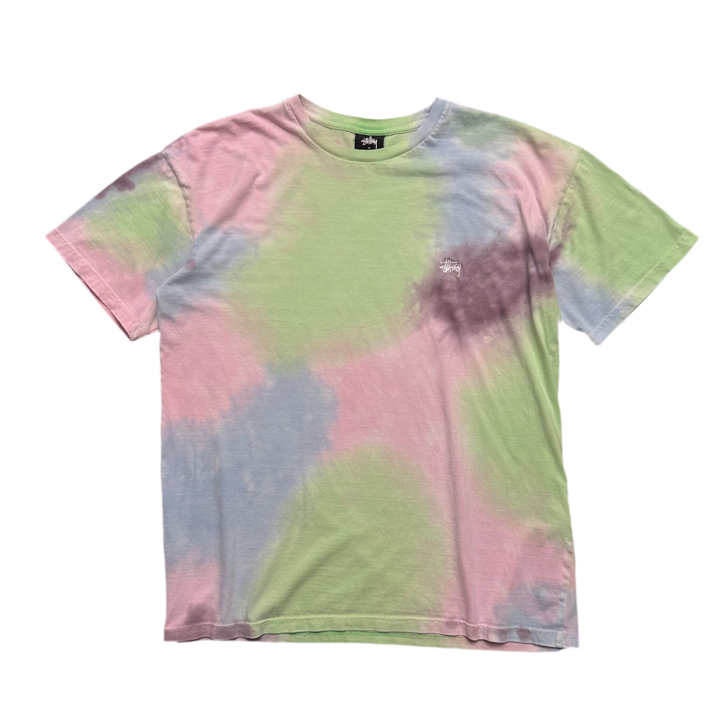 Stussy Slime Tie Dye Tee Large