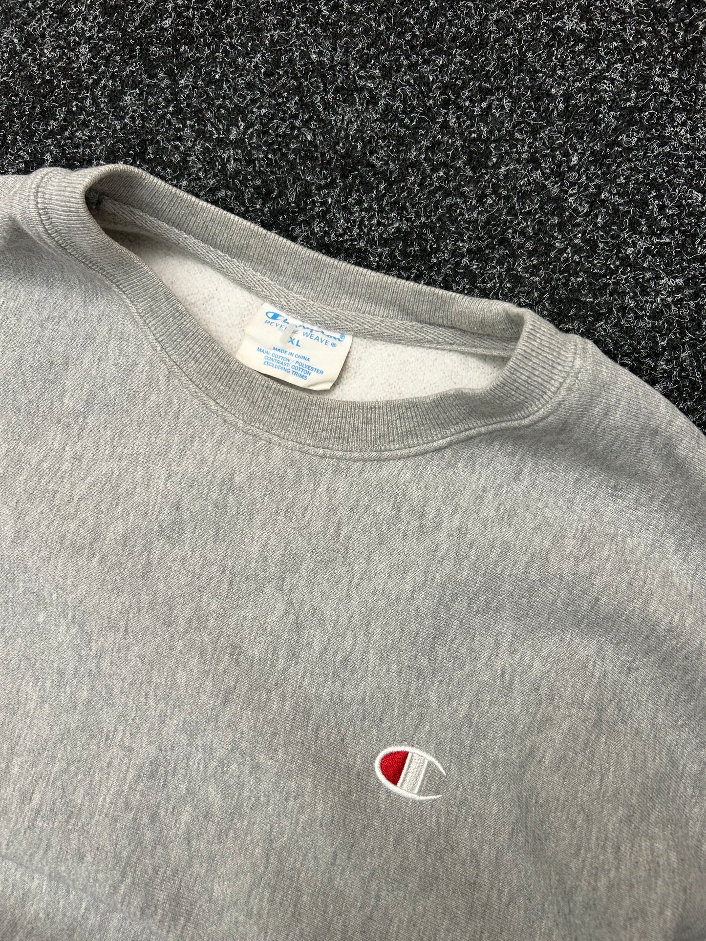 Champion Reverse Weave Sweater Grey