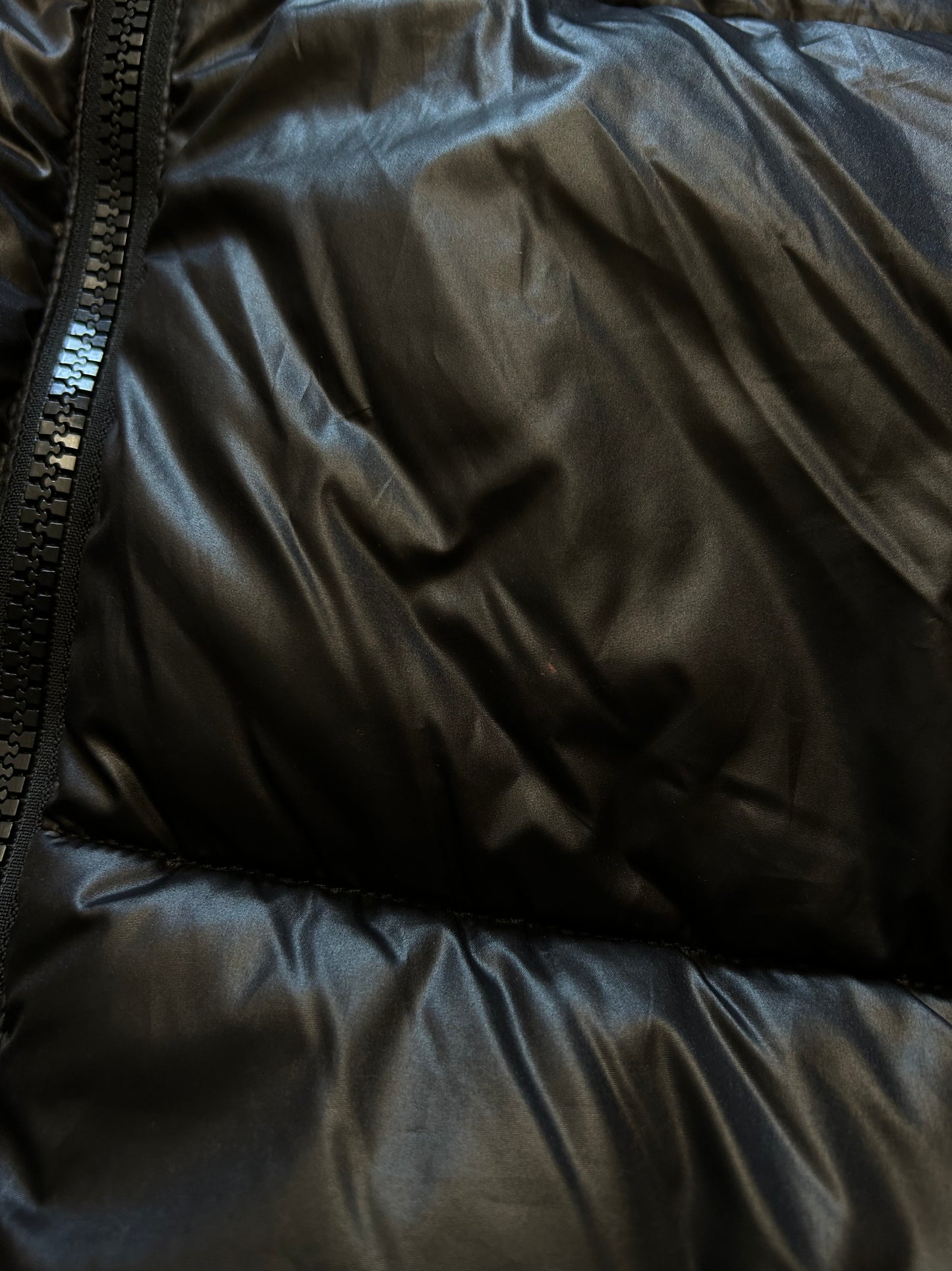 H&M Black Medium HOODED PUFFER JACKET