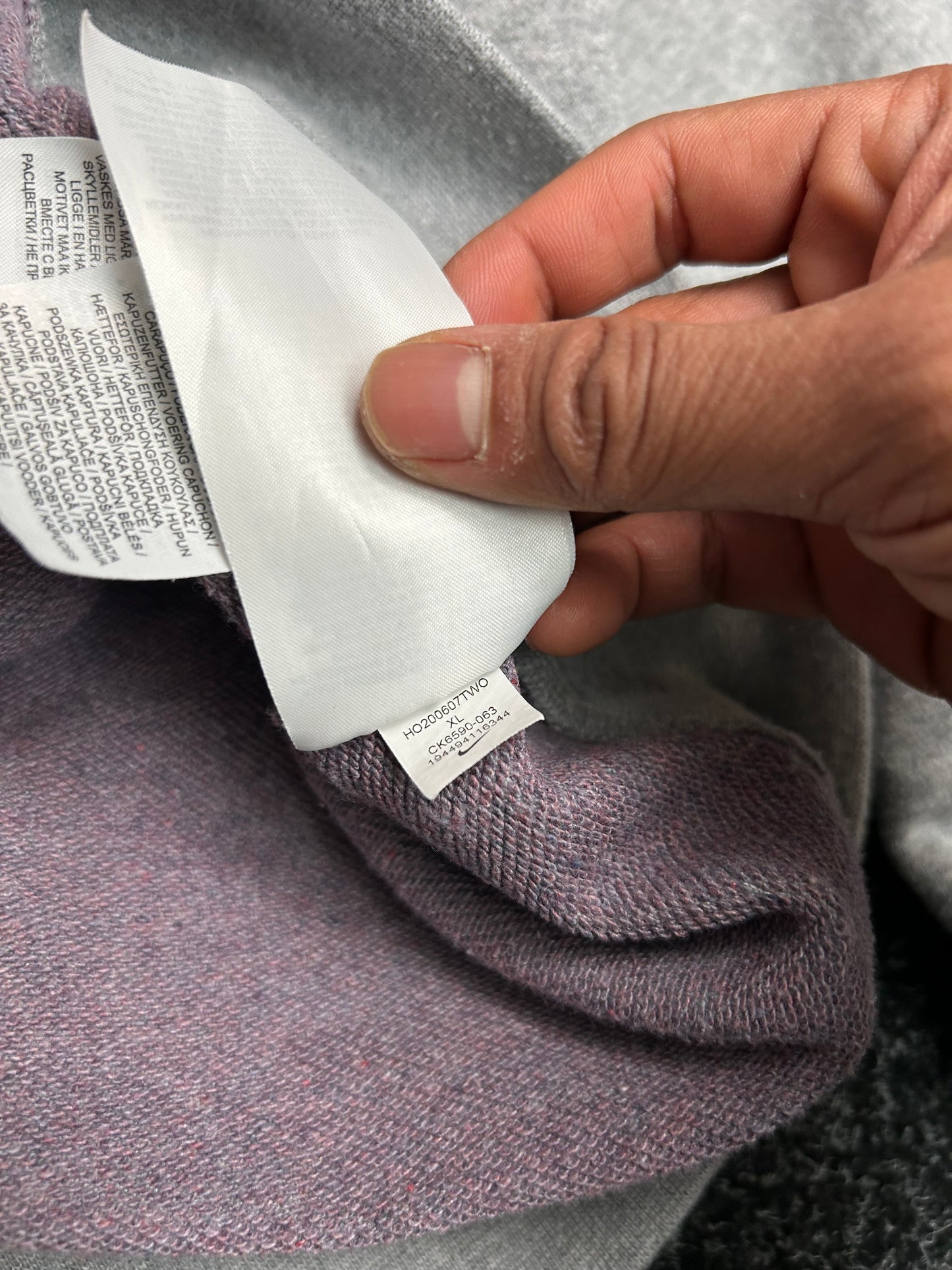 Nike SB Hoodie Grey XL