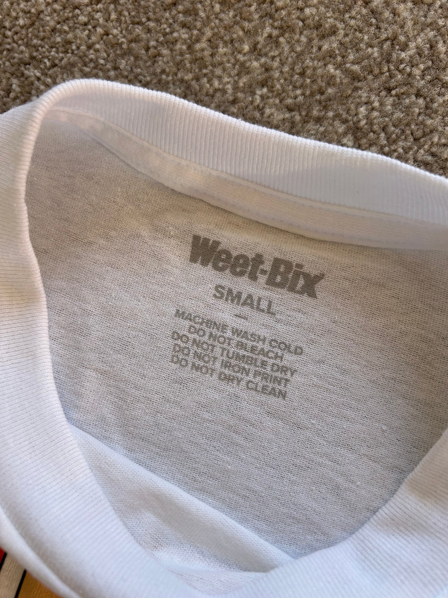 Weet-Bix Retro T-Shirt Small White