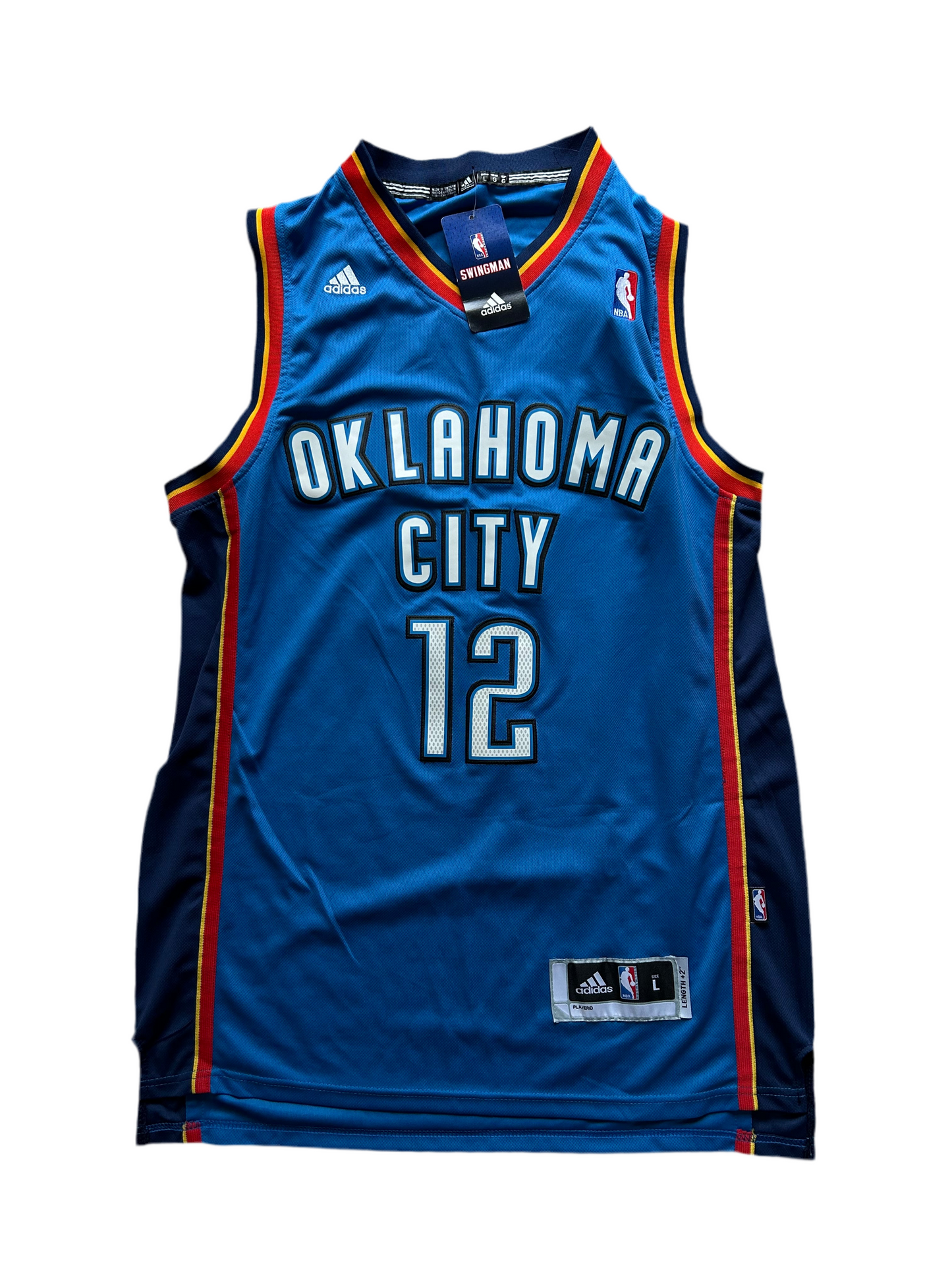 Adidas OKC Thunder Jersey Steven Adams Large