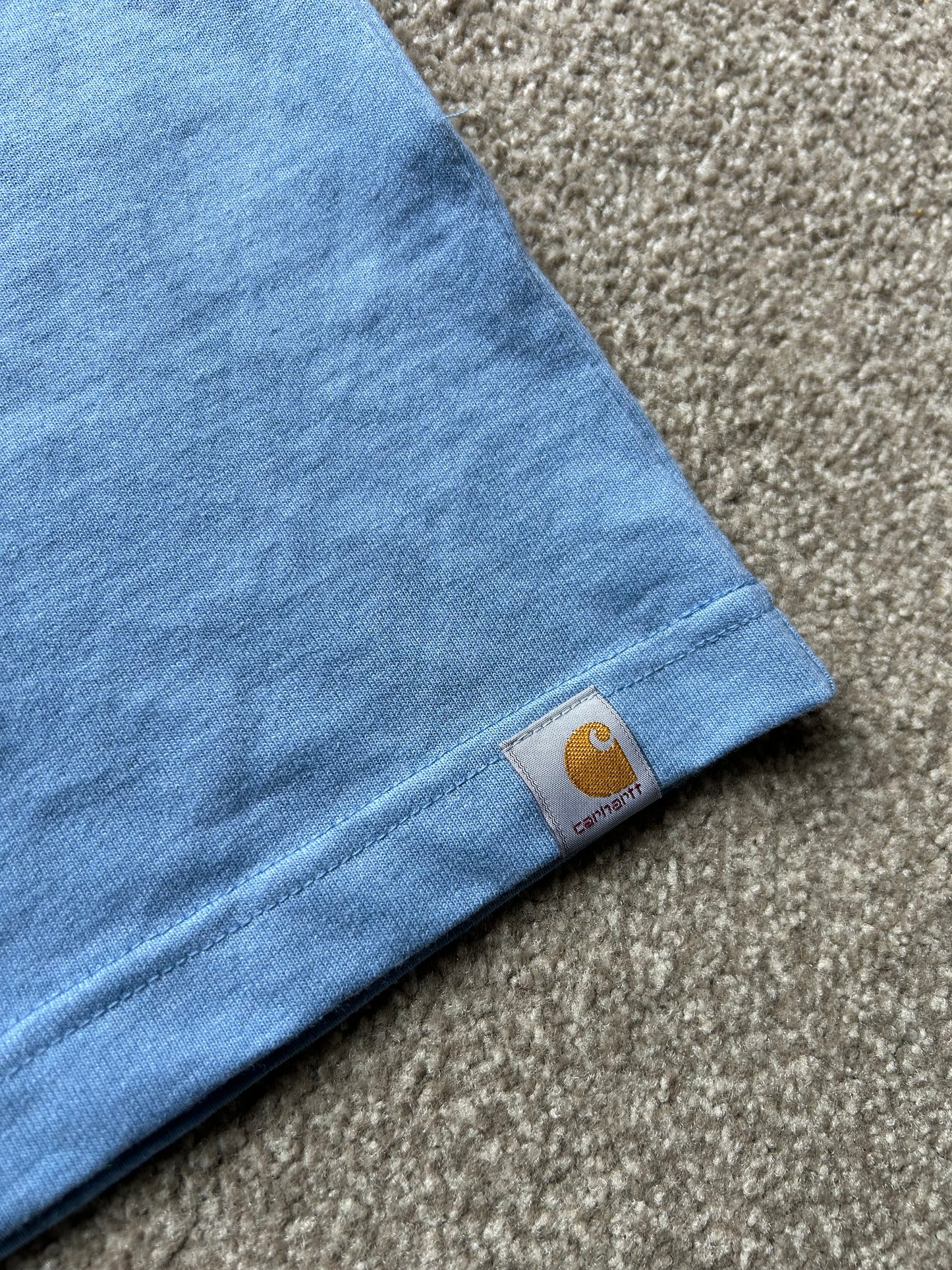Carhartt TK6089 Heavyweight Relaxed fit Graphic T Blue