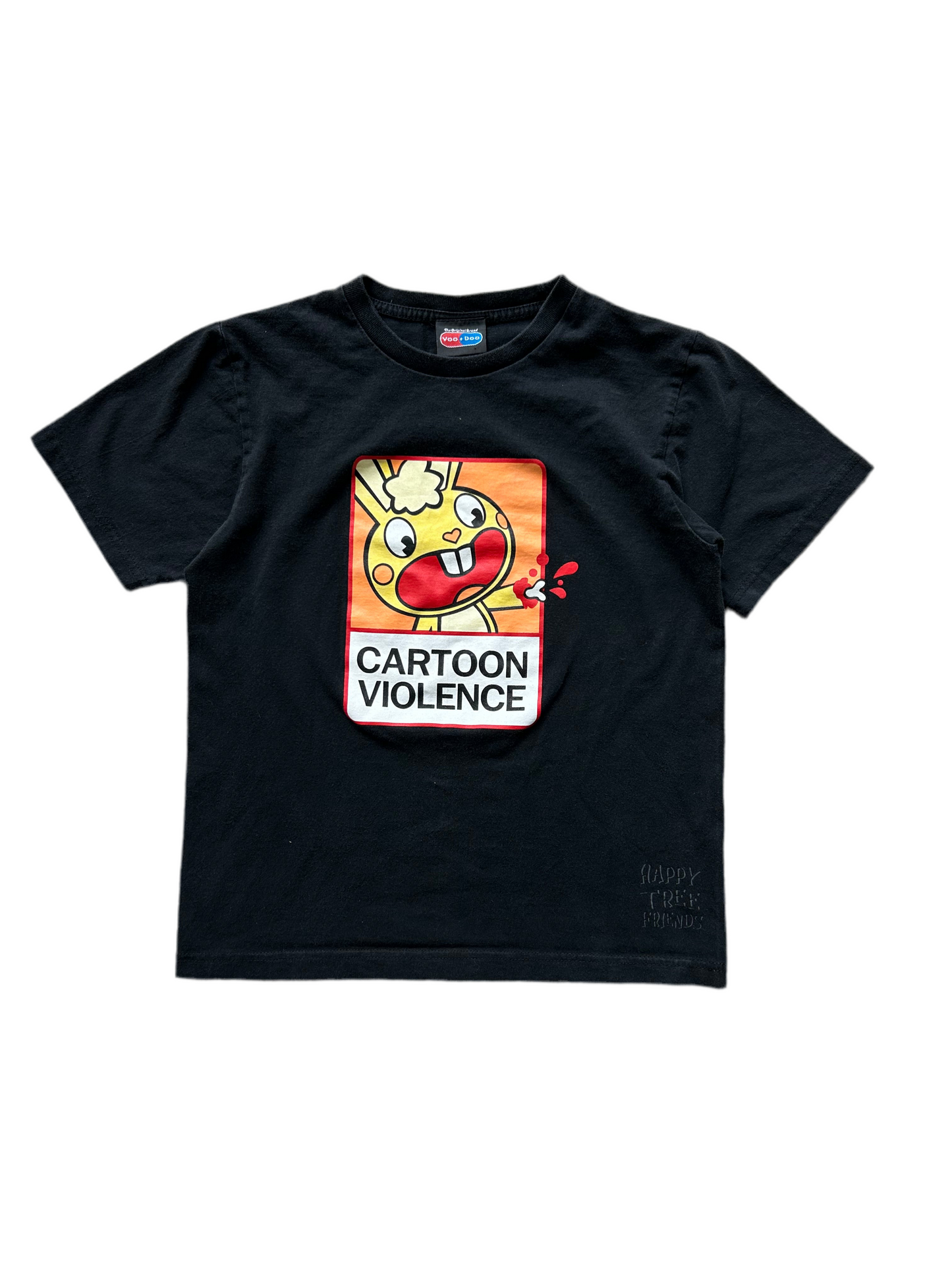 Happy Tree Friends Tee Black Xtra Small Made in Thailand
