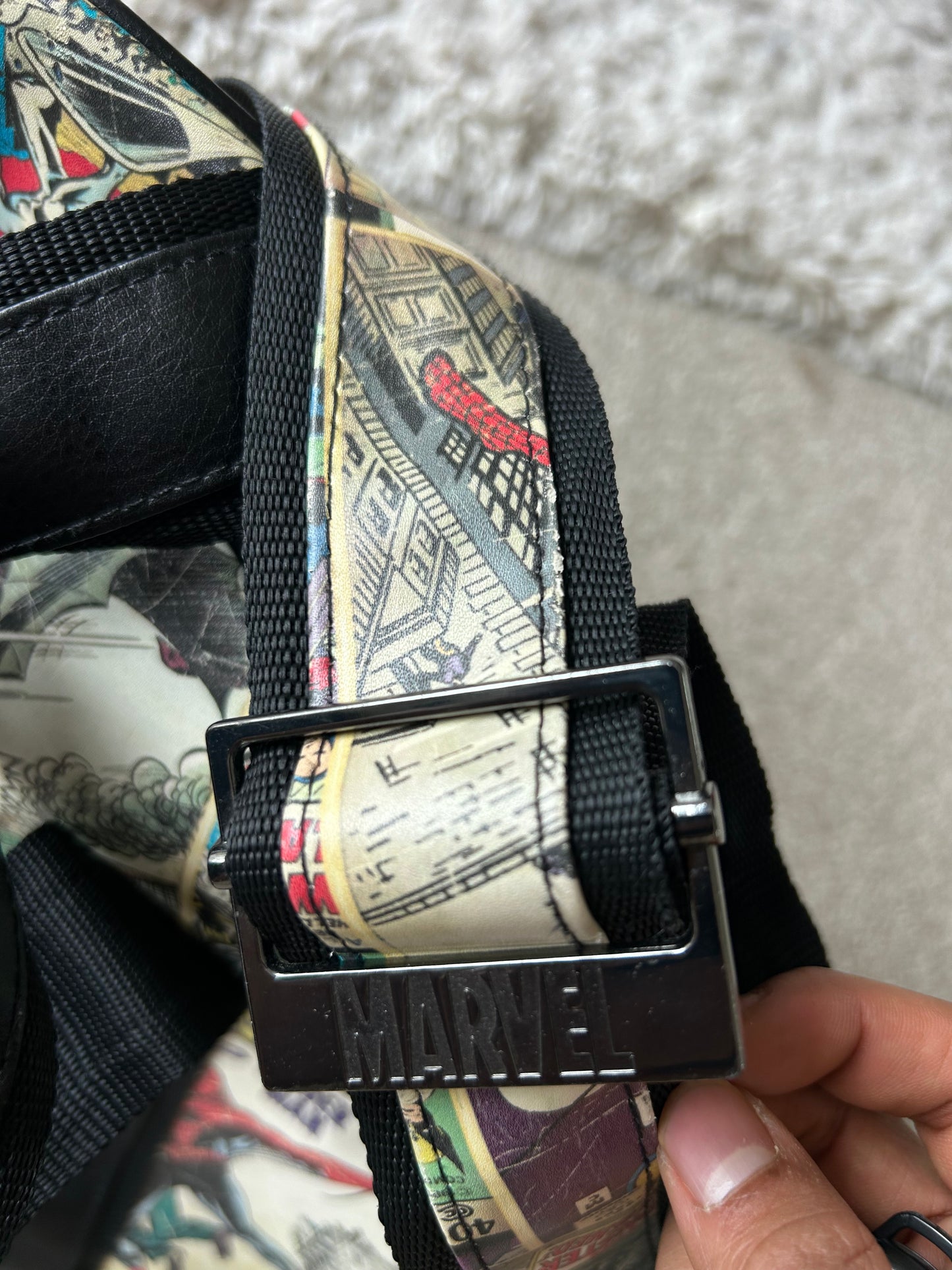 Marvel Duffle Bag Comics Large