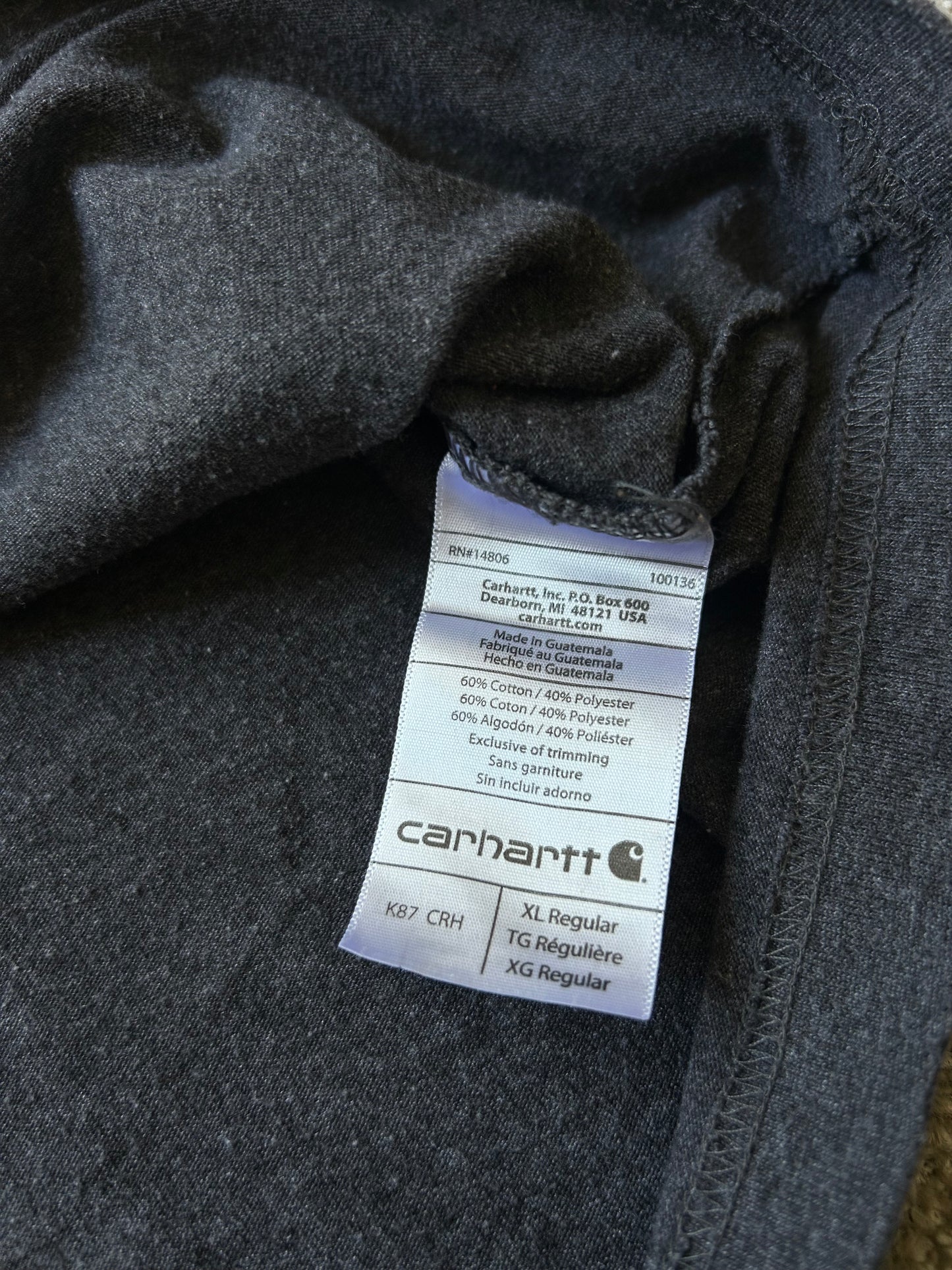 Carhartt K87 Grey XL Pocket Tee