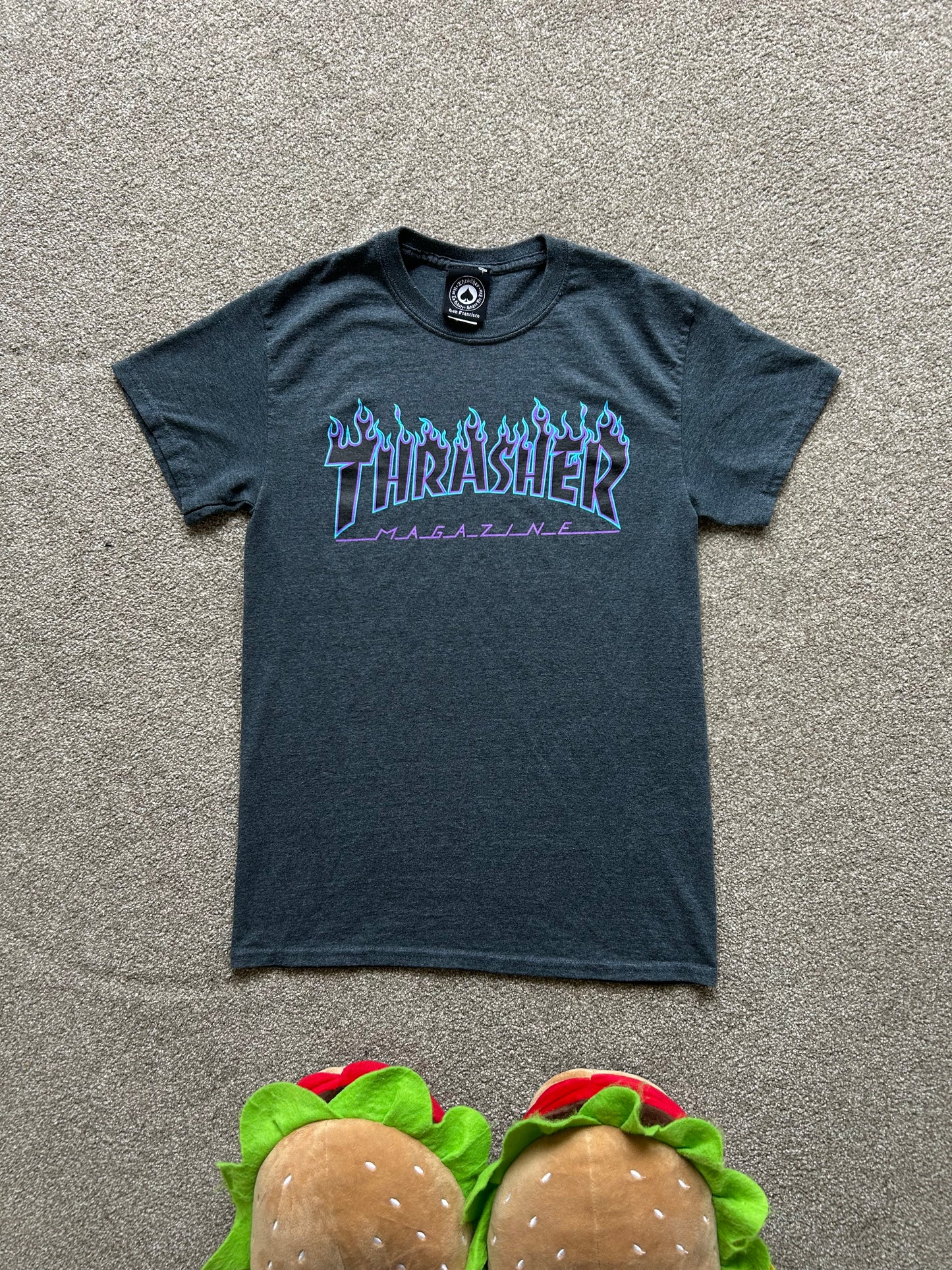 Thrasher Magazine Grey Small T-Shirt