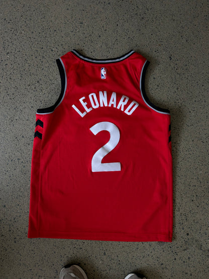 Nike Toronto Raptors Kawhi Leonard Icon Edition Swingman jersey from his 2018–2019 championship season Large