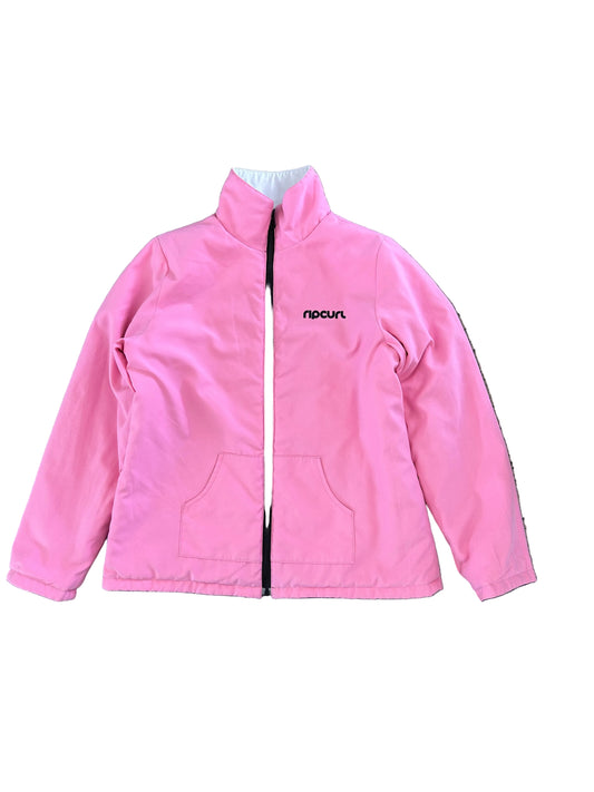 Reversible pink Rip Curl jacket size 14 or Large