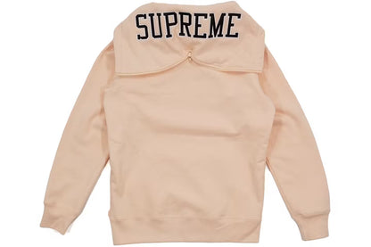 Supreme Split Hood Zip Up Sweat Peach Medium