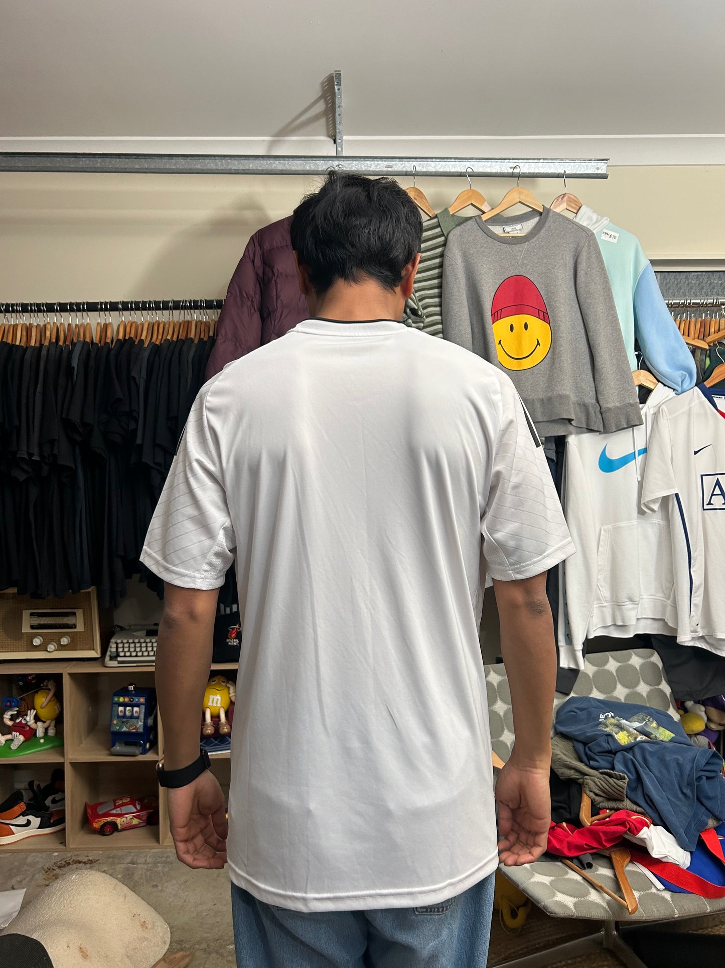 Adidas Iraq National Team men's football jersey from the 2024 season in white Medium
