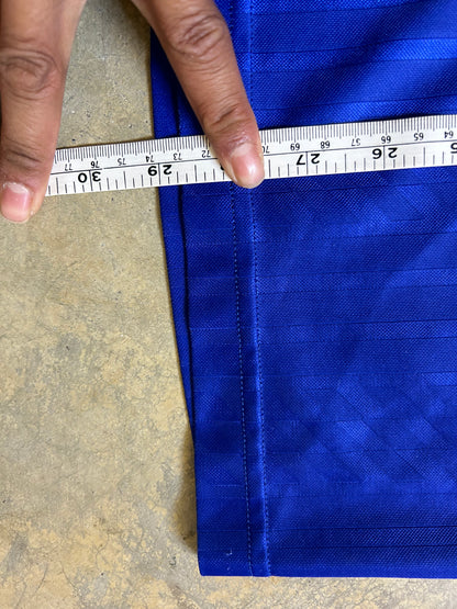 vintage Adidas 1994-1995 Men's blue template diamond football shirt jersey XL Blue