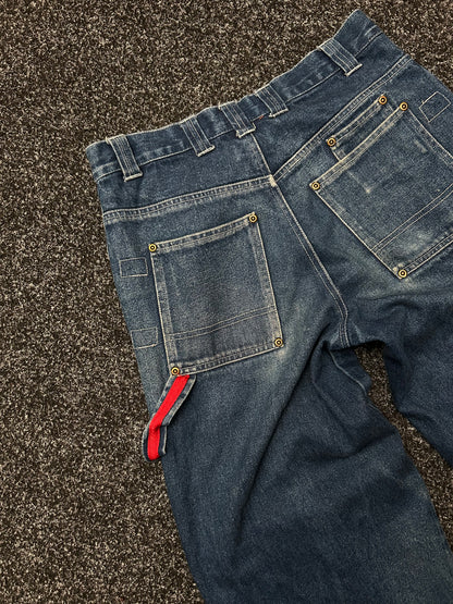 Carpenter Denim Baggy Pants