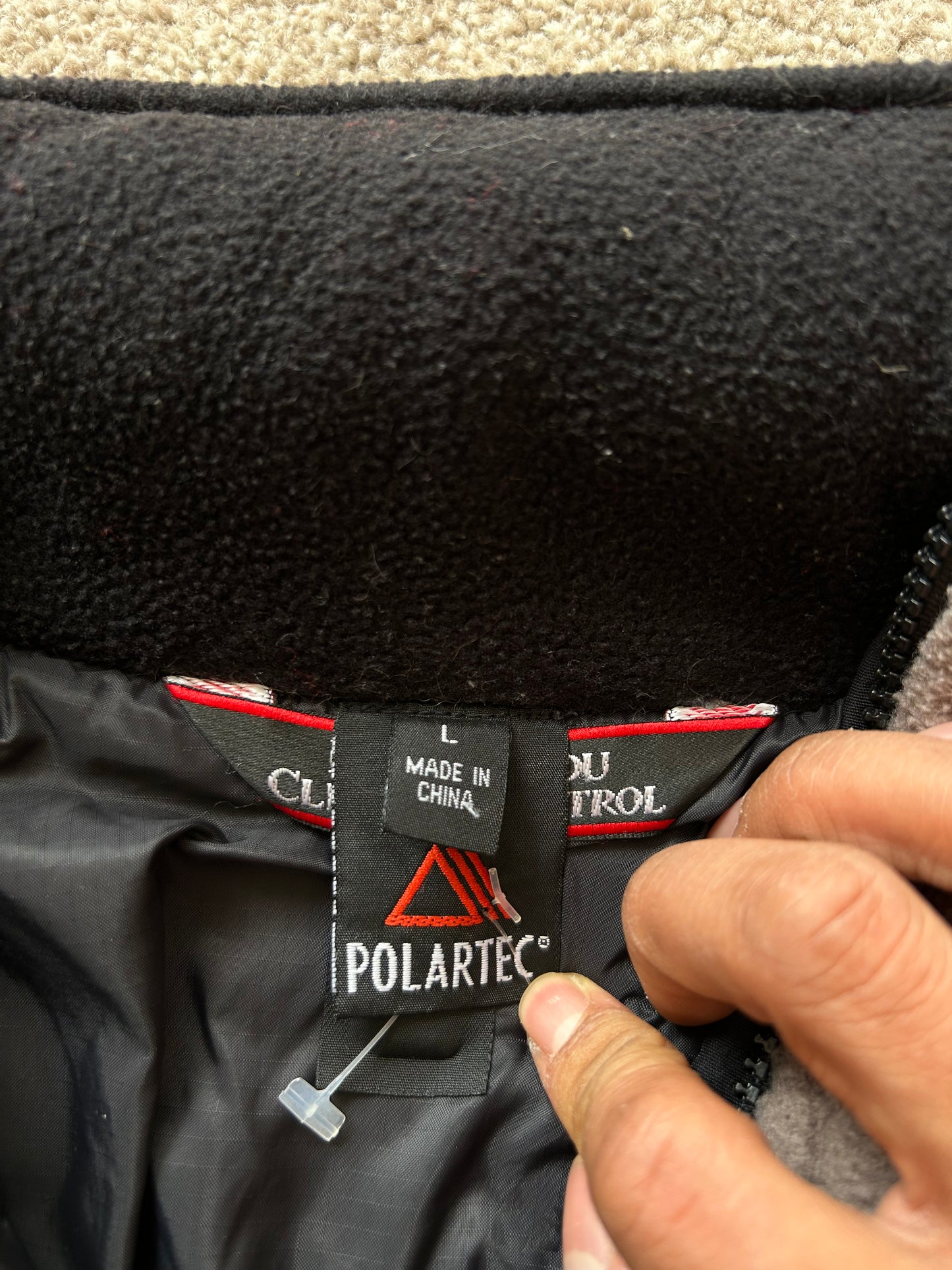Polartec Kathmandu fleece jacket Brown Large