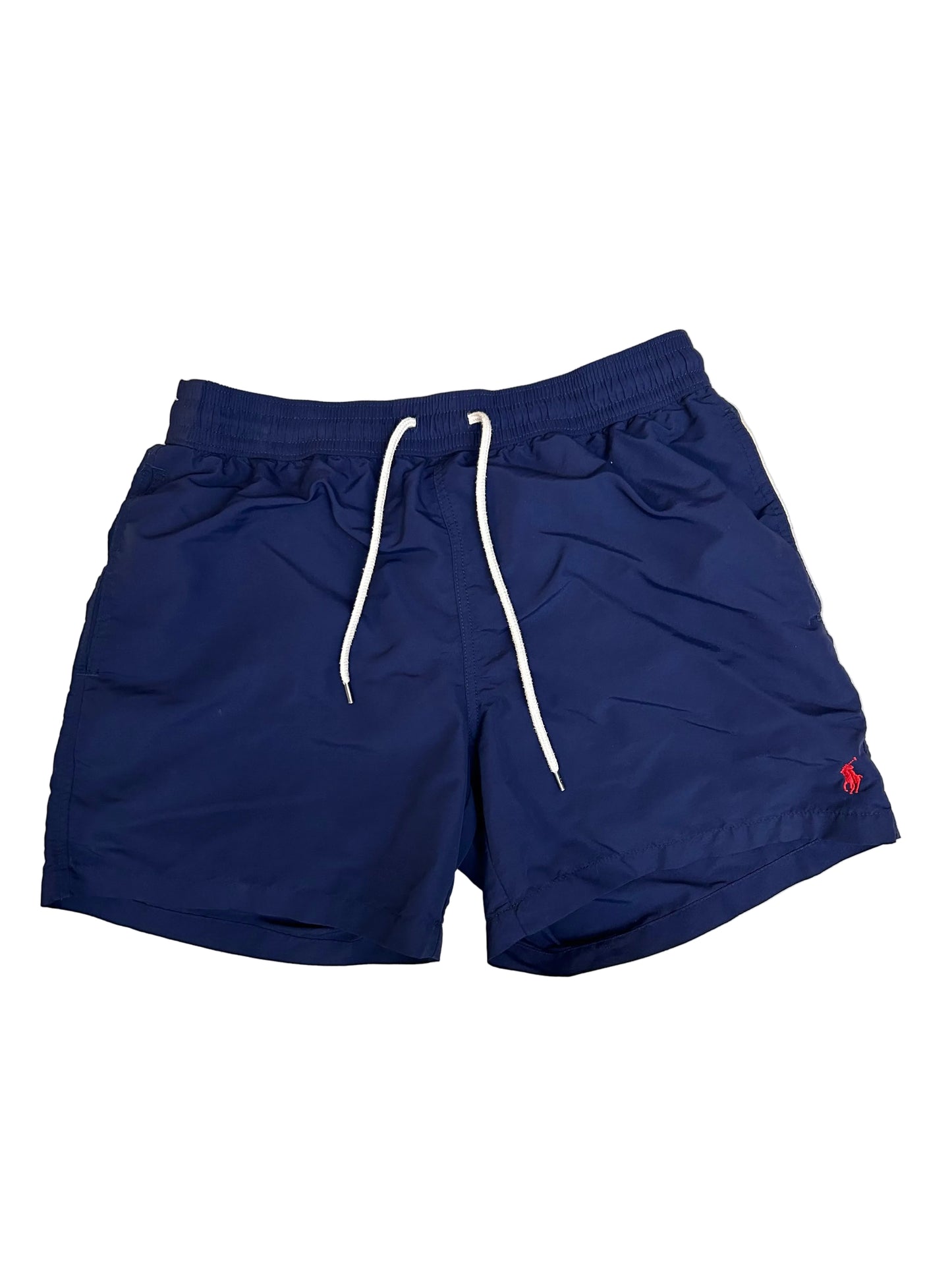 Polo Ralph Lauren Traveler swim shorts in navy blue Medium